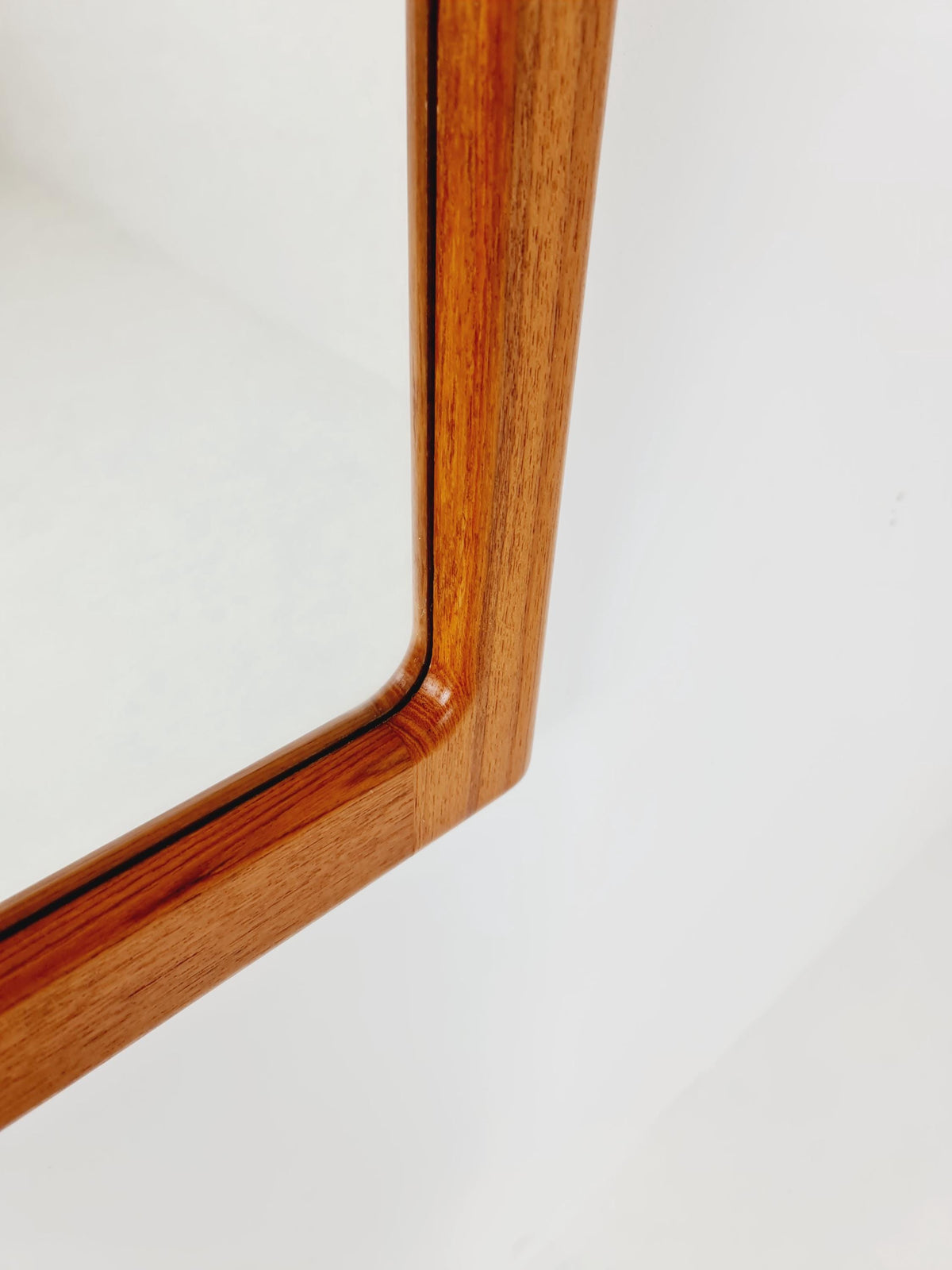 Big Mid century Danish Mirror By Silkborg Møbelfabrik, 1960s