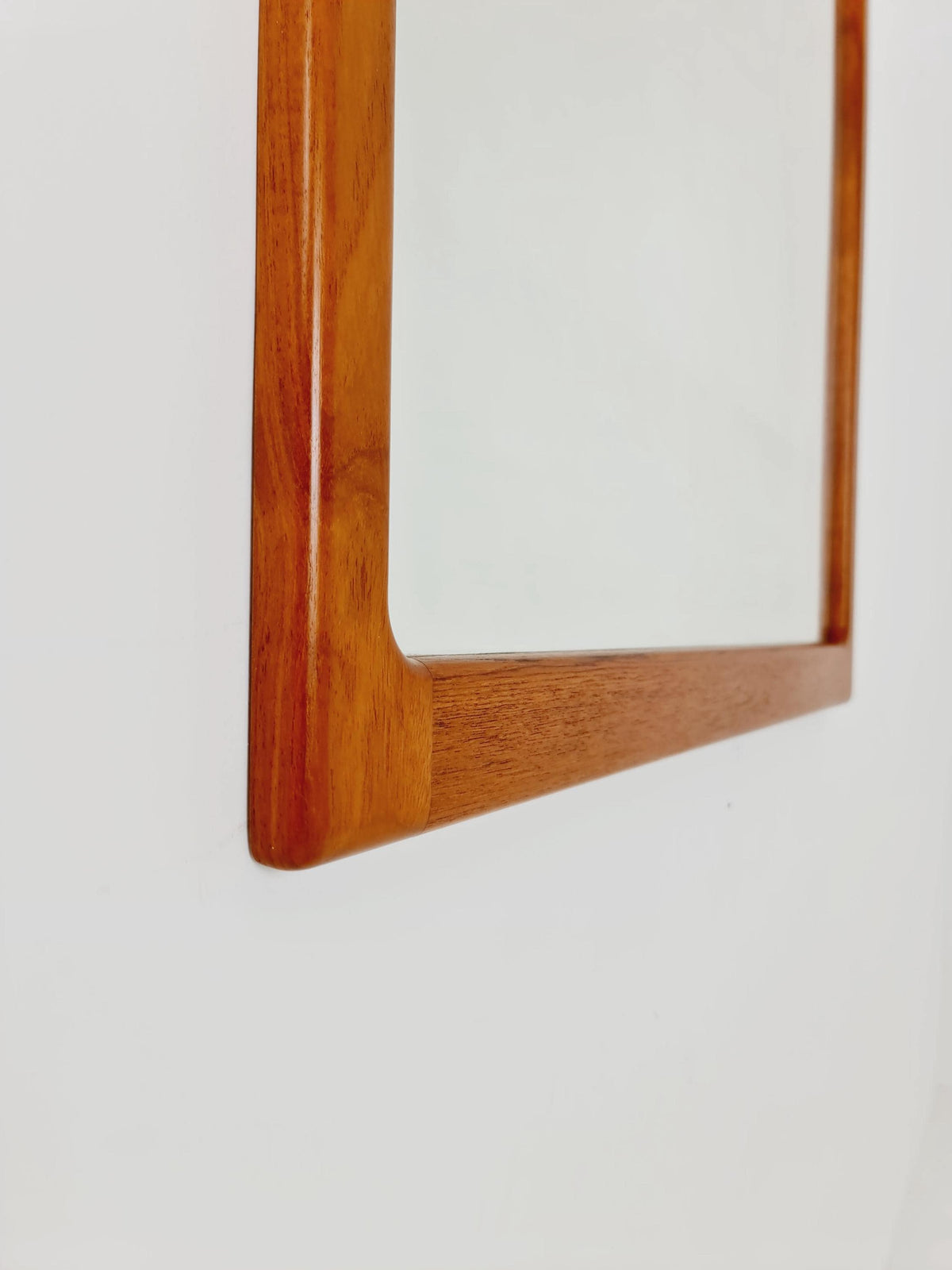 Big Mid century Danish Mirror By Silkborg Møbelfabrik, 1960s