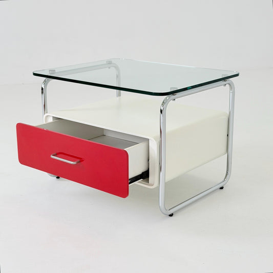 Rare mid century Bauhaus Coffee Table, Italy 1980s