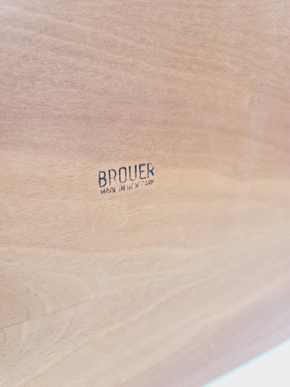 Midcentury danish Teak Vintage Side table/ Bedside table By Erik Brouer for Brouer , 1960s