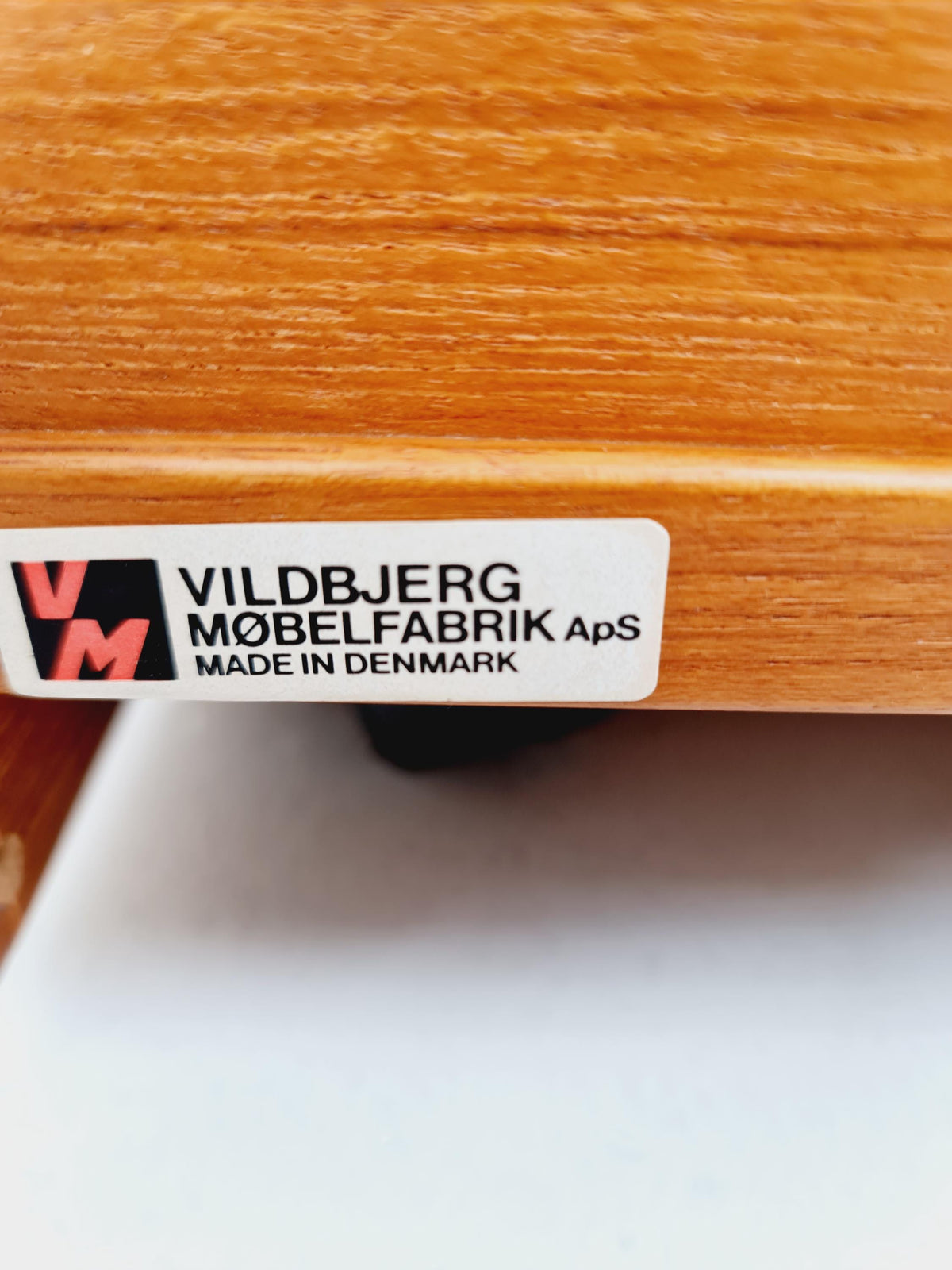 Mid century Solid Danish teak hallway cabinet, Record cabinet By Kai Kristiansen For Vildbjerg 1970s