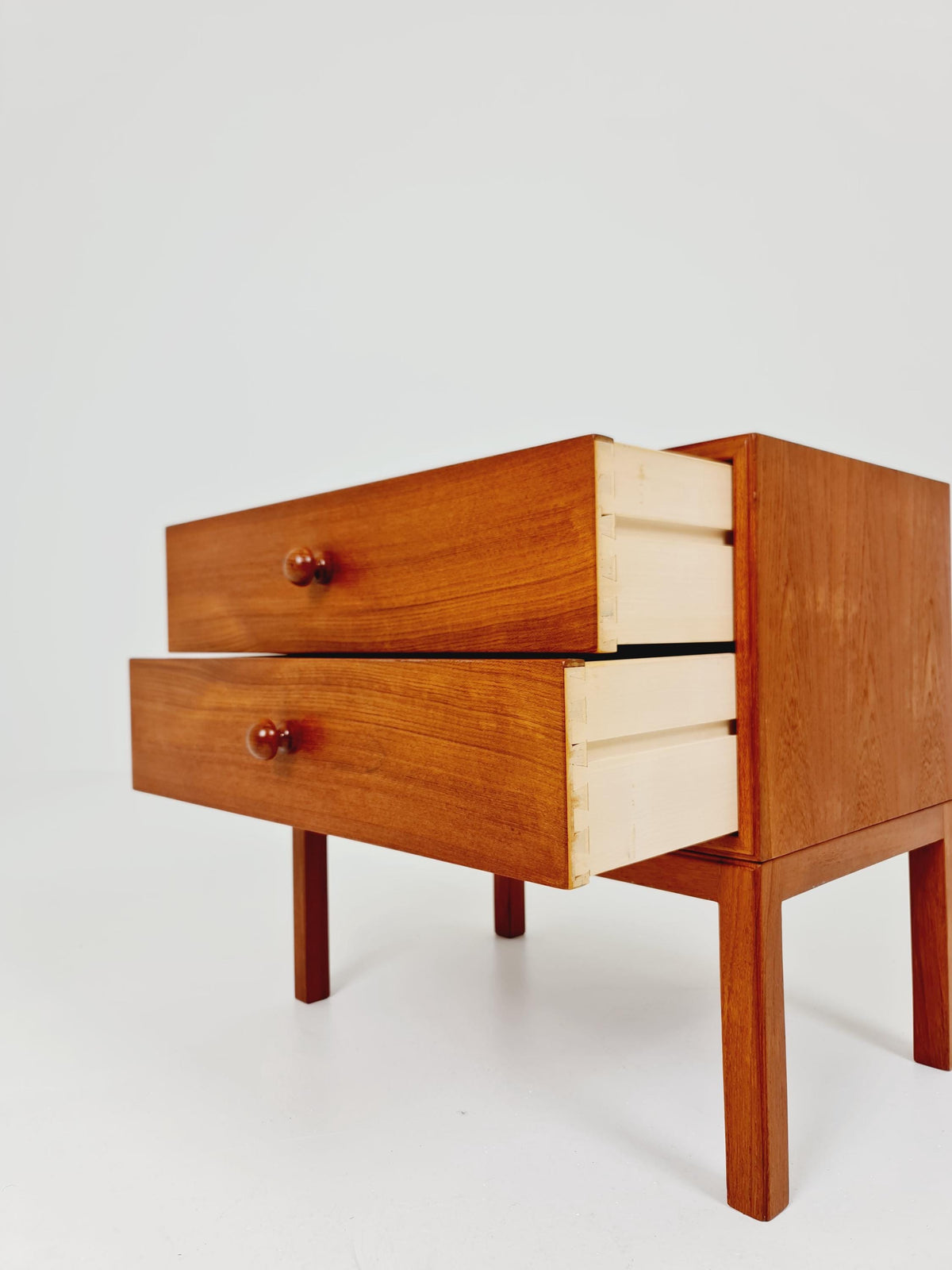 Midcentury Danish teak Side table/ Bedside table Kai Kristiansen Modell 501 , 1960s