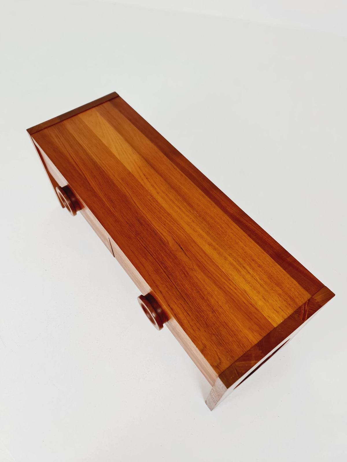 Rare Mid century Danish solid Teak Sideboard , 1960s