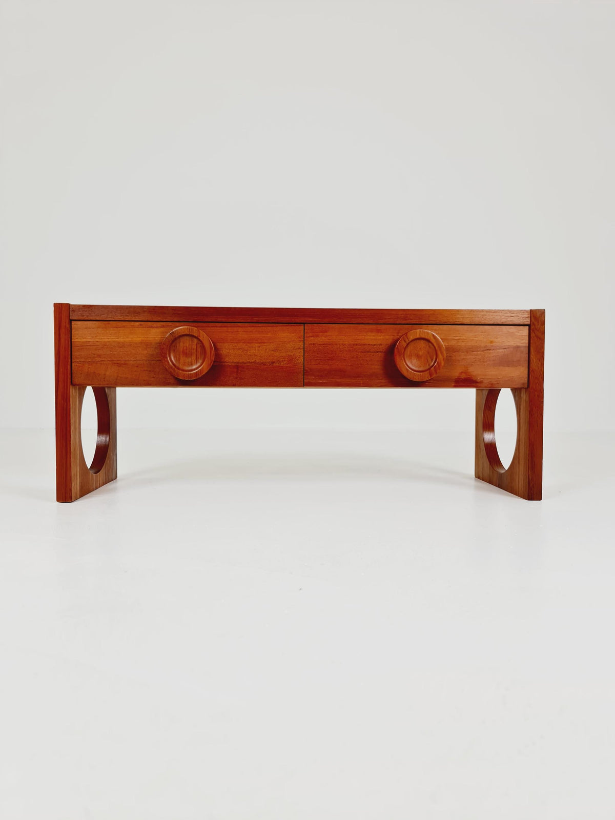 Rare Mid century Danish solid Teak Sideboard , 1960s