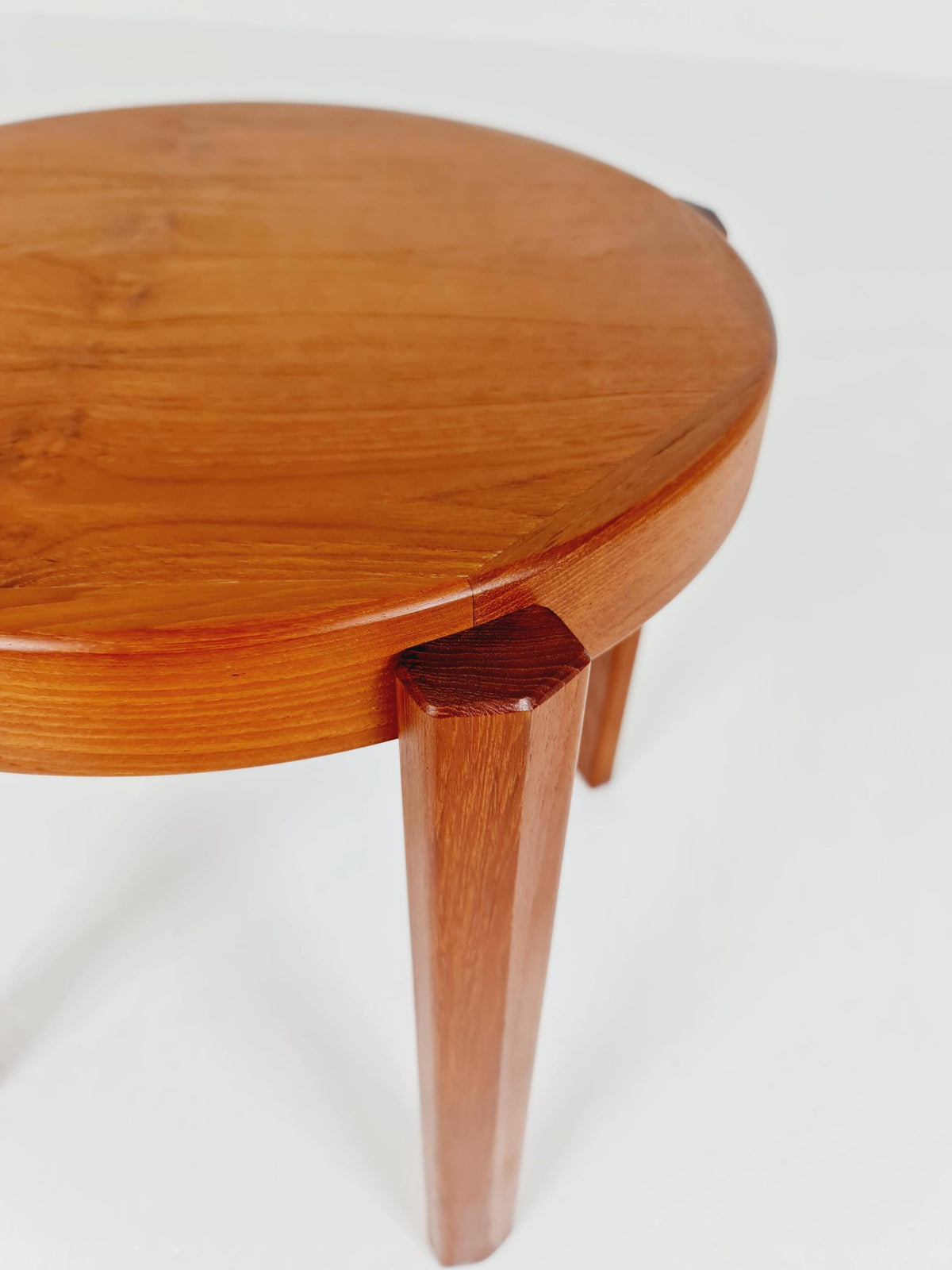 Midcentury Danish Solid teak side table By Toften Möbelfabikken 1960s