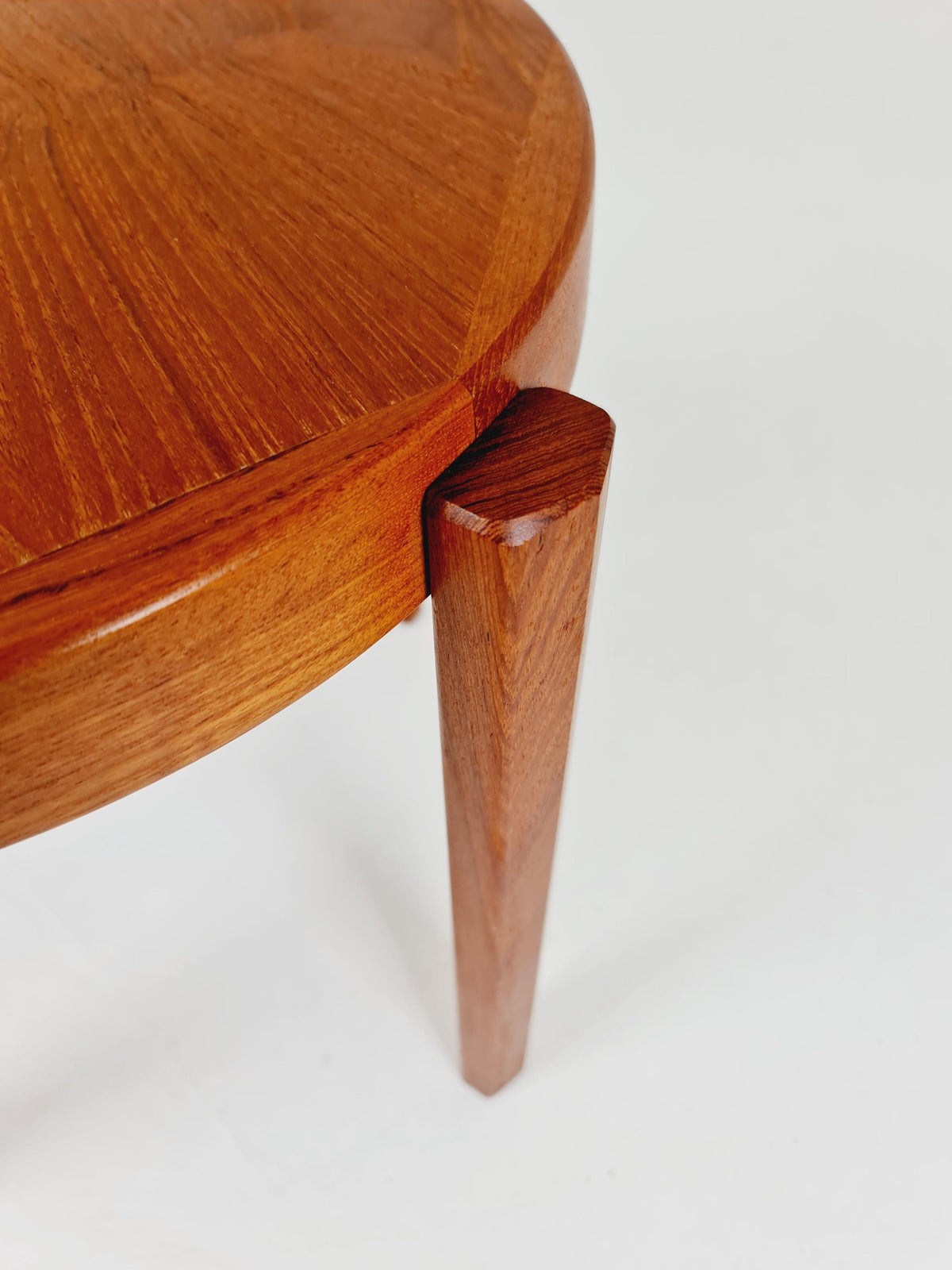 Midcentury Danish Solid teak side table By Toften Möbelfabikken 1960s