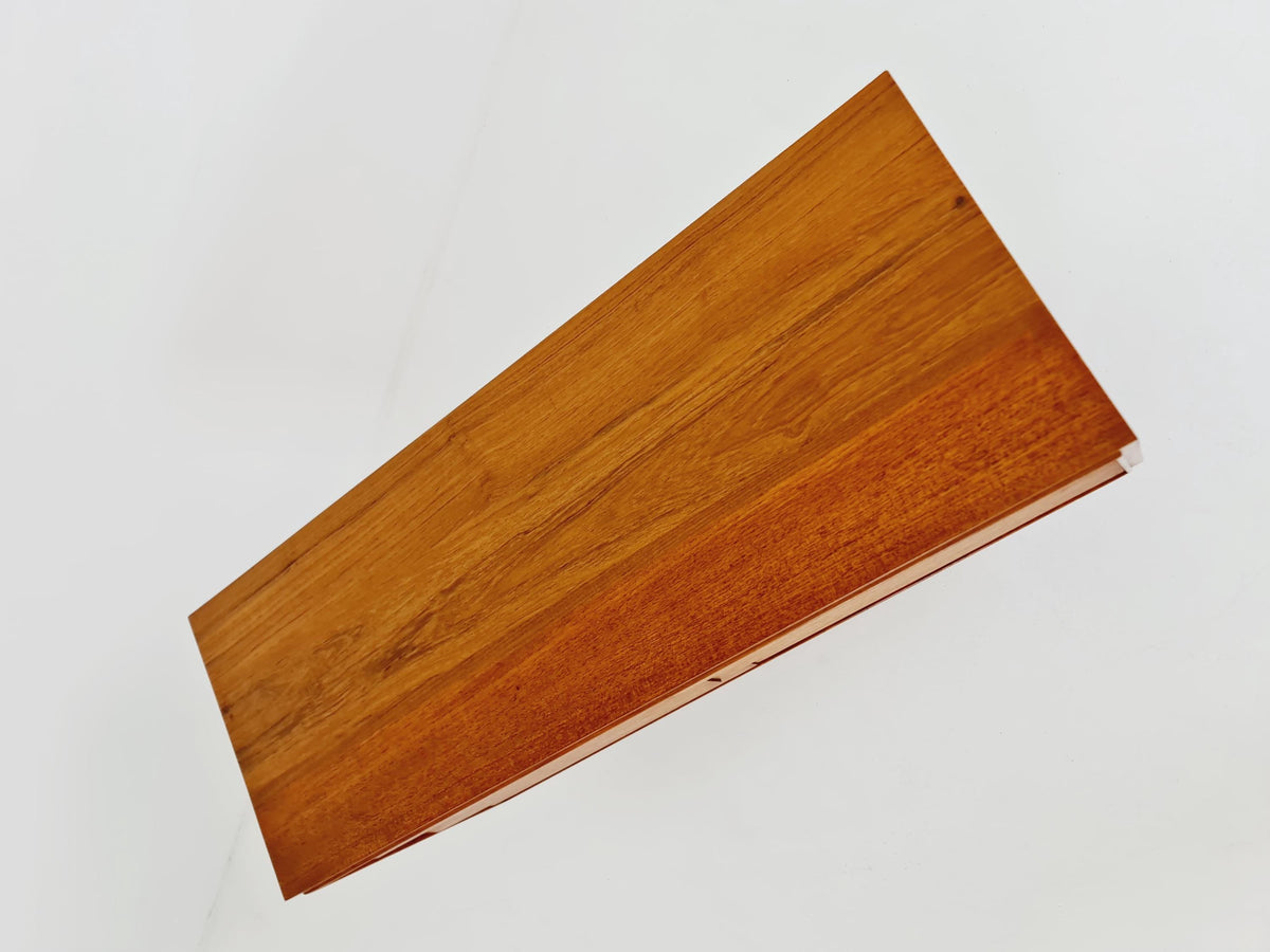 Midcentury German Teak chest of drawers / 6 drawers cabinet by Boehme , 1960s