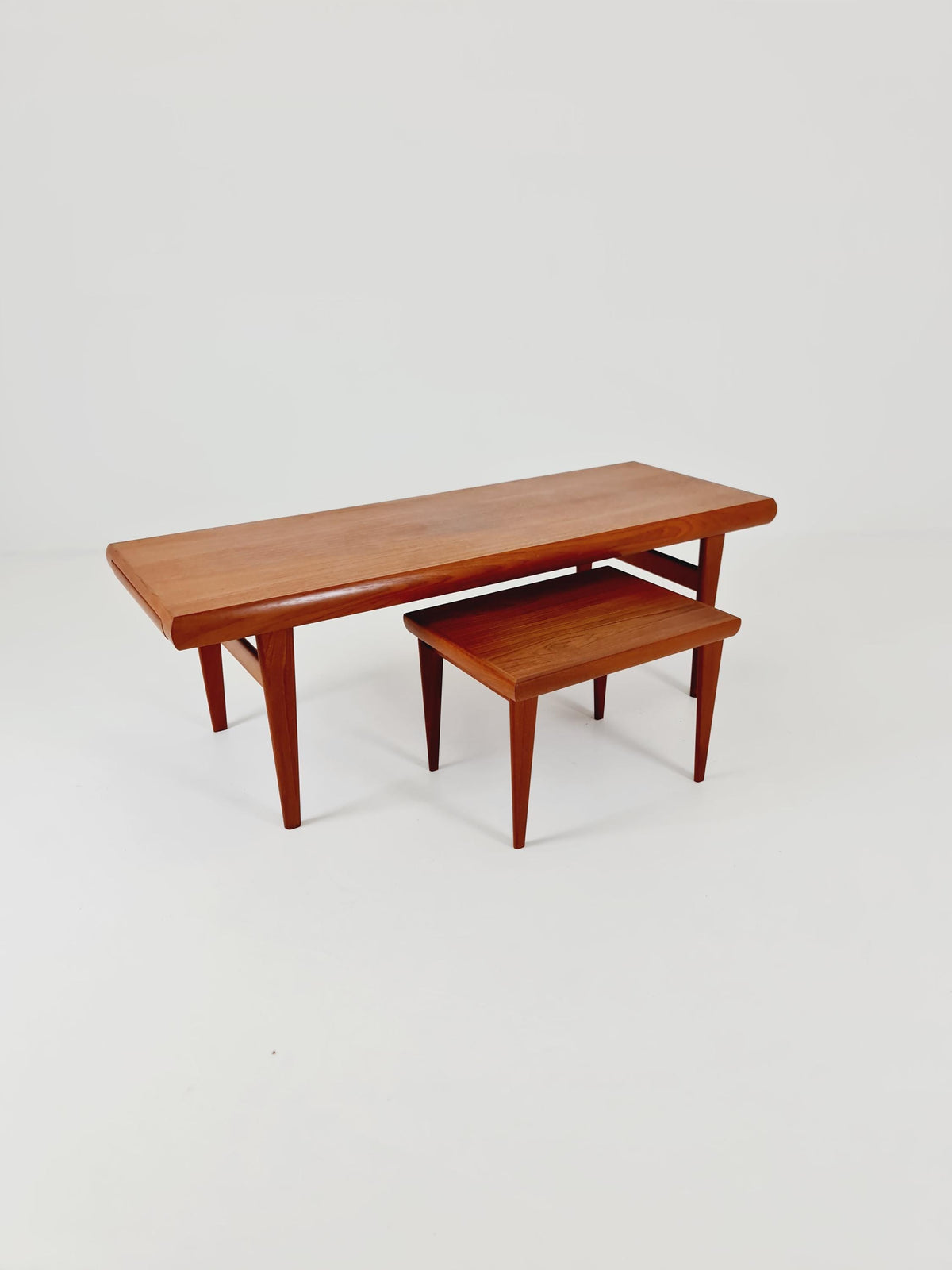 Danish Teak Coffee Table by Johannes Andersen for Trioh , 1960s