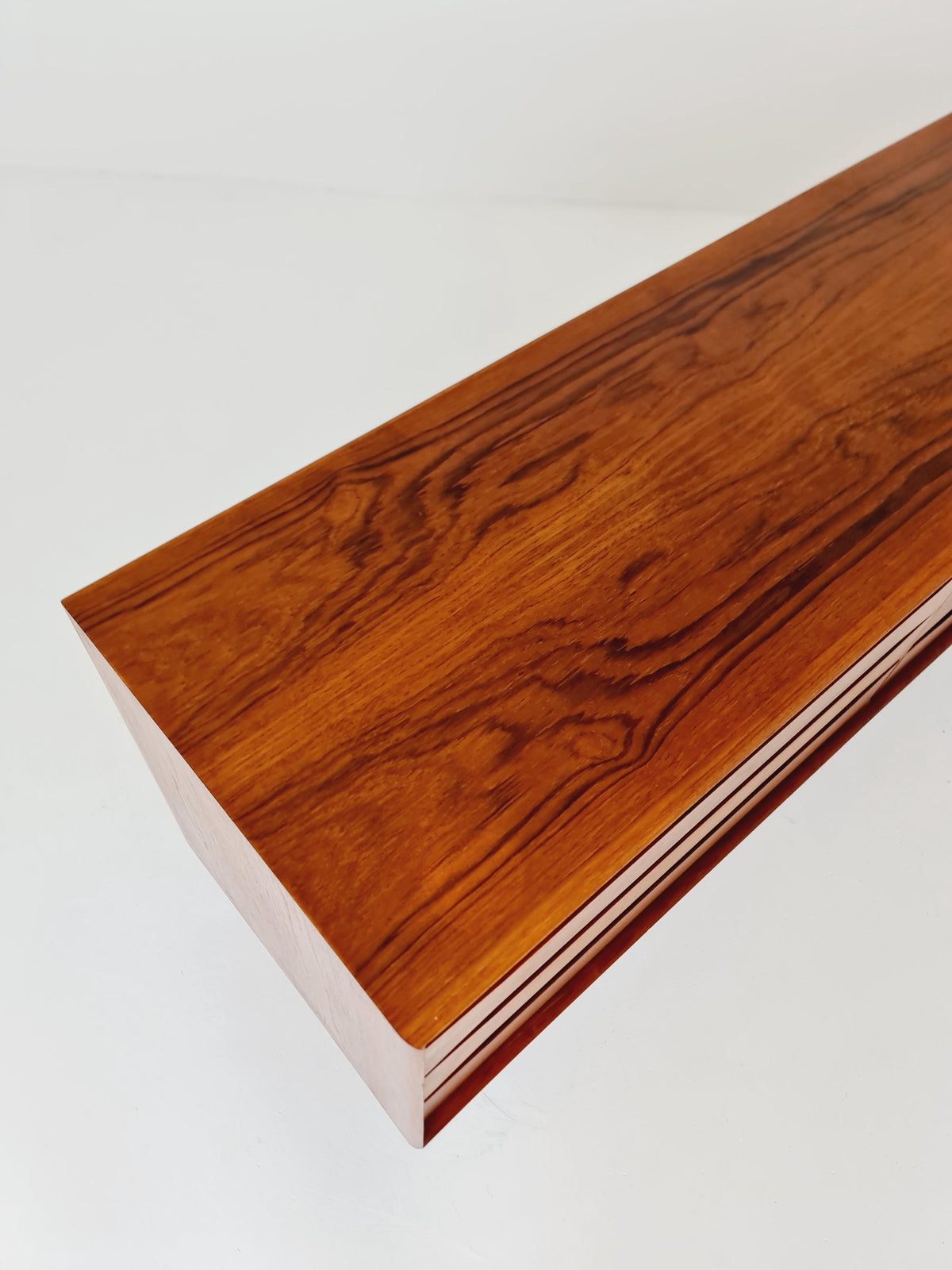 Rare Vintage Mid century Danish Sideboard 8 Drawers by Johannes Aasbjerg 1960s