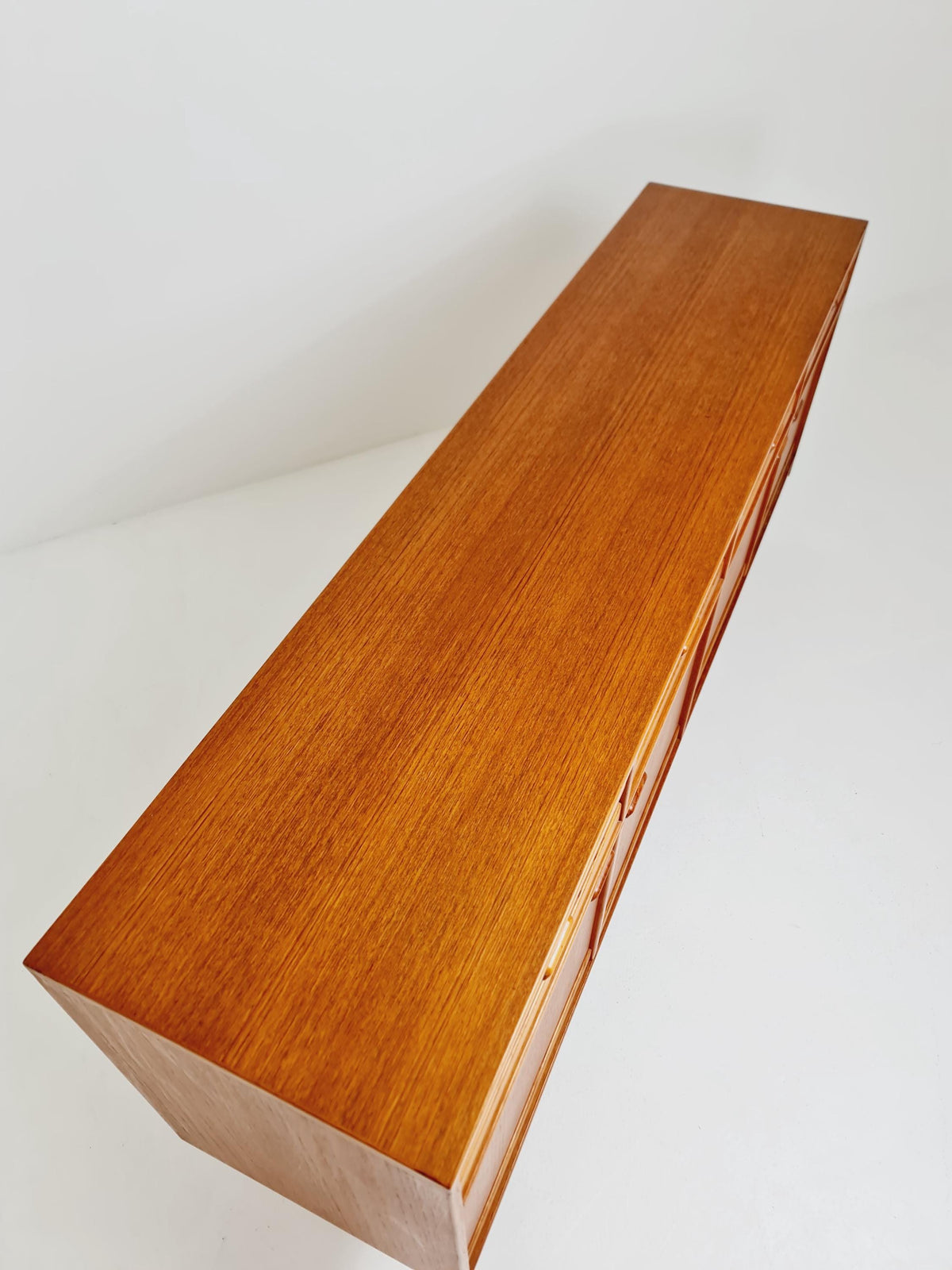 Mid Century Modern German teak Sideboard, chest of drawers By Mustring Germany, 1960s