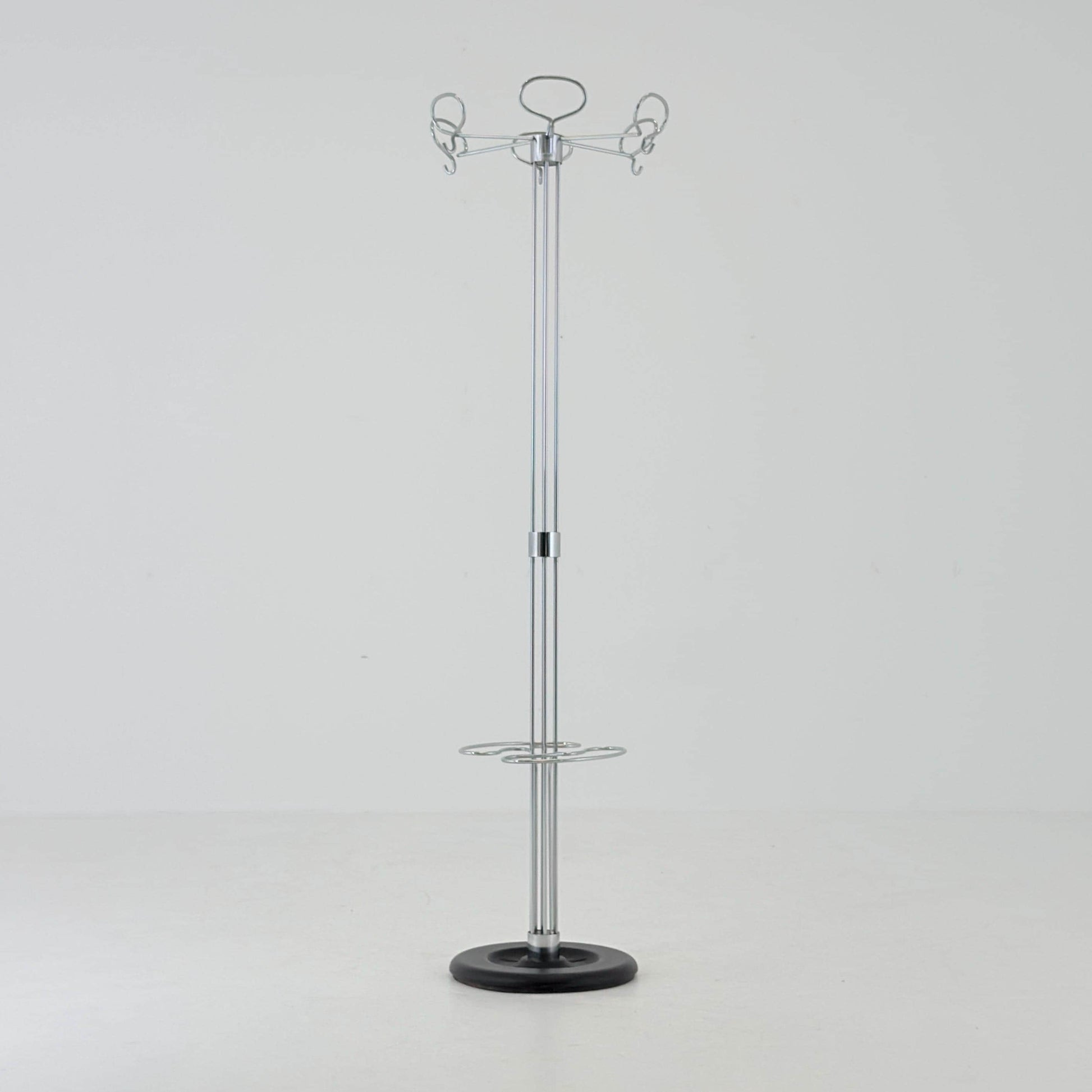 Mid-Century Bauhaus Coat Rack by Isao Hosoe for Valenti Cusago Milano, 1980s Italy
