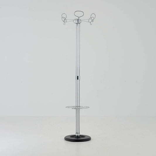 Mid-Century Bauhaus Coat Rack by Isao Hosoe for Valenti Cusago Milano, 1980s Italy