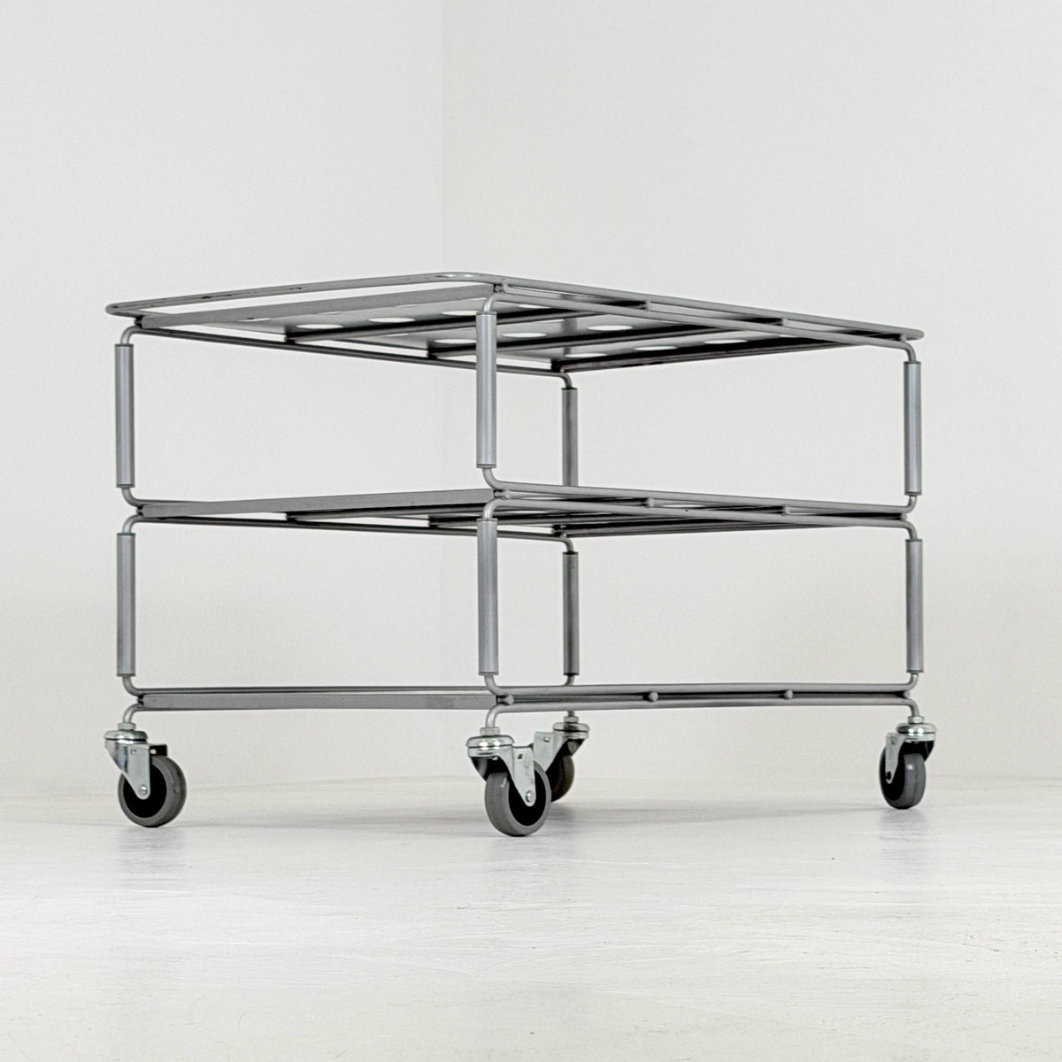 Mid century modern Niels Gammelgaard TUNSTA Serving Cart for IKEA, 1999 Swedish Design Trolley