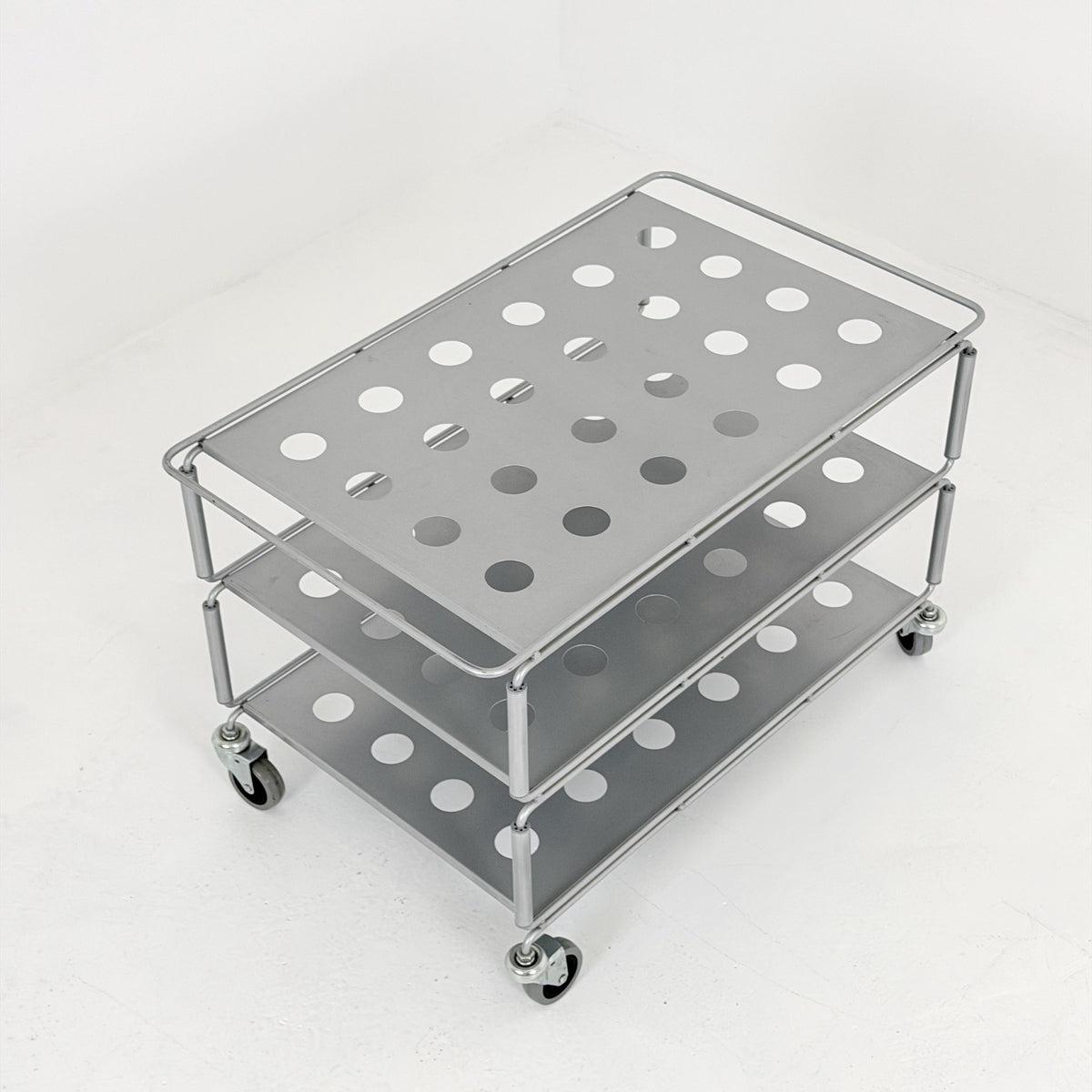 Mid century modern Niels Gammelgaard TUNSTA Serving Cart for IKEA, 1999 Swedish Design Trolley