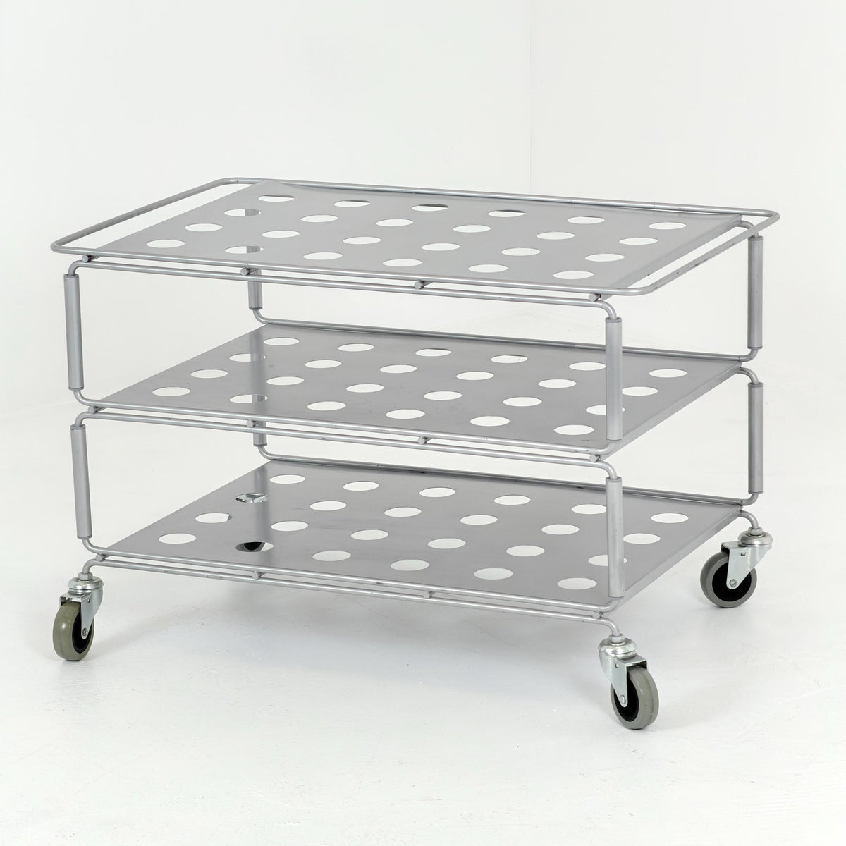 Mid century modern Niels Gammelgaard TUNSTA Serving Cart for IKEA, 1999 Swedish Design Trolley