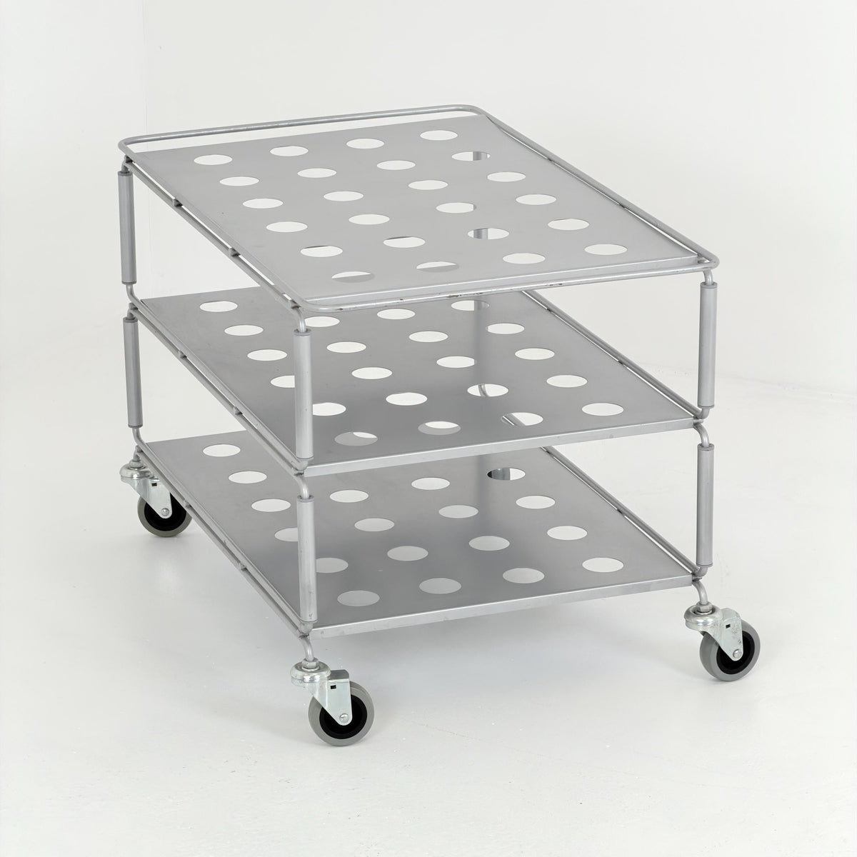 Mid century modern Niels Gammelgaard TUNSTA Serving Cart for IKEA, 1999 Swedish Design Trolley