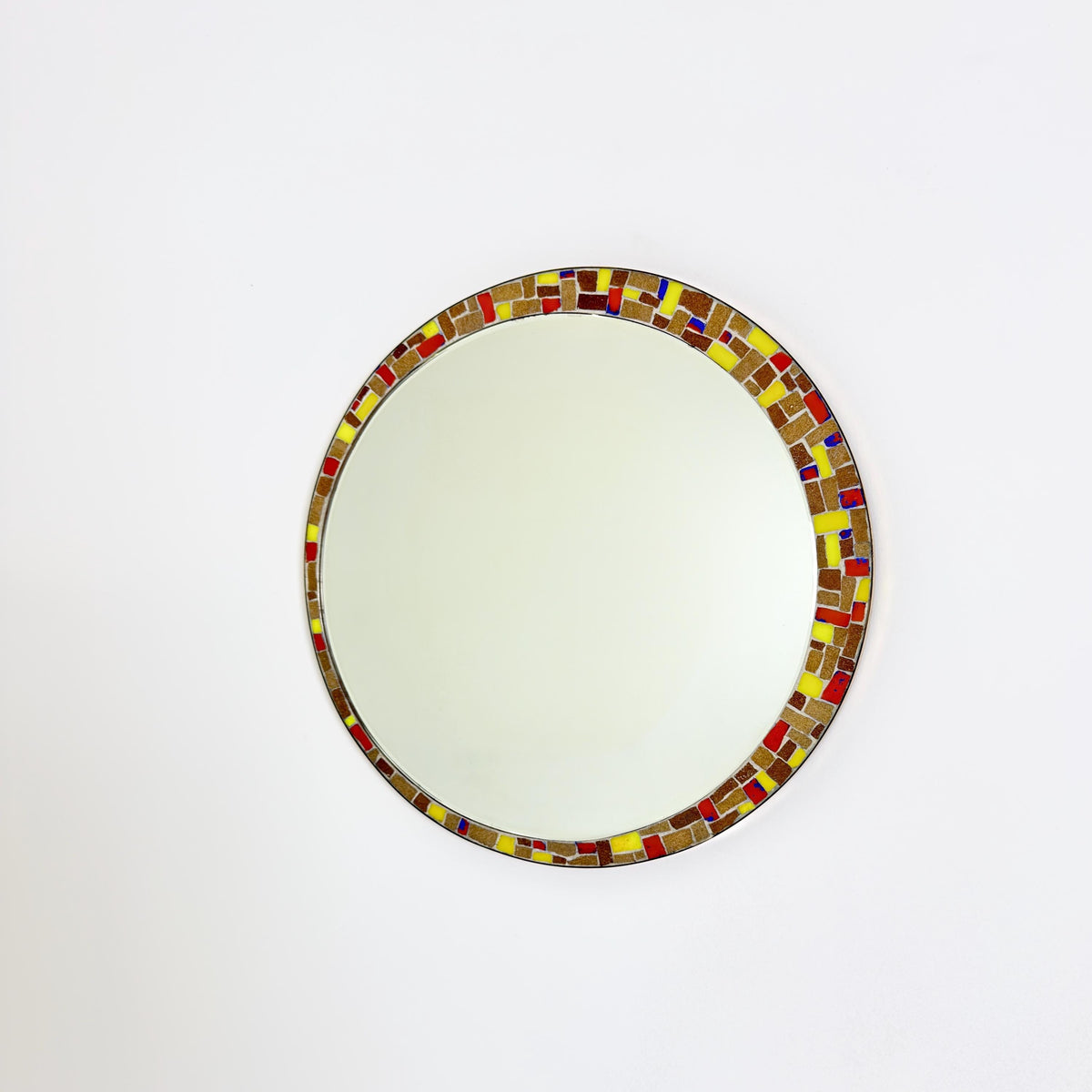 Mid-Century Mosaic Wall Mirror | 1960s Germany