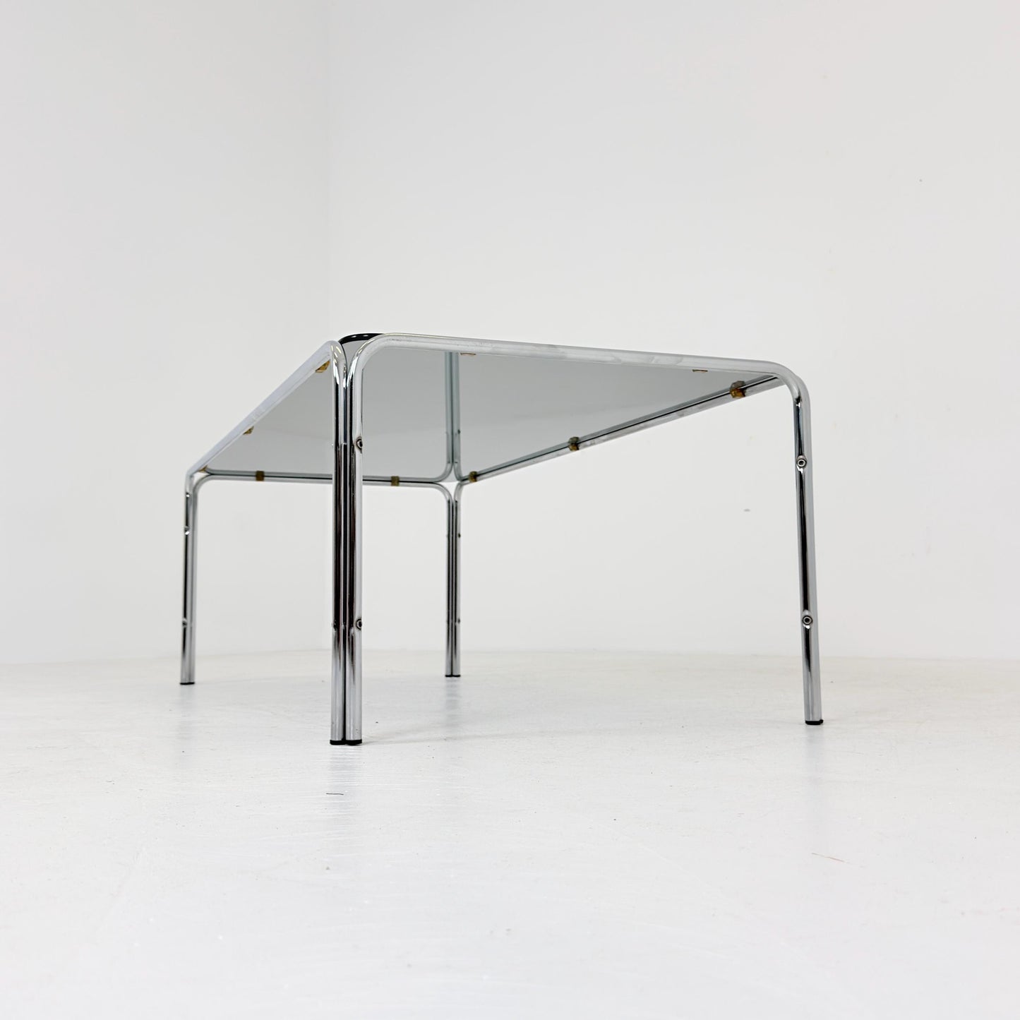 Extra Large mid Century Bauhaus Coffee Table, Huwa-Spiegel Parsol, West Germany 1970s
