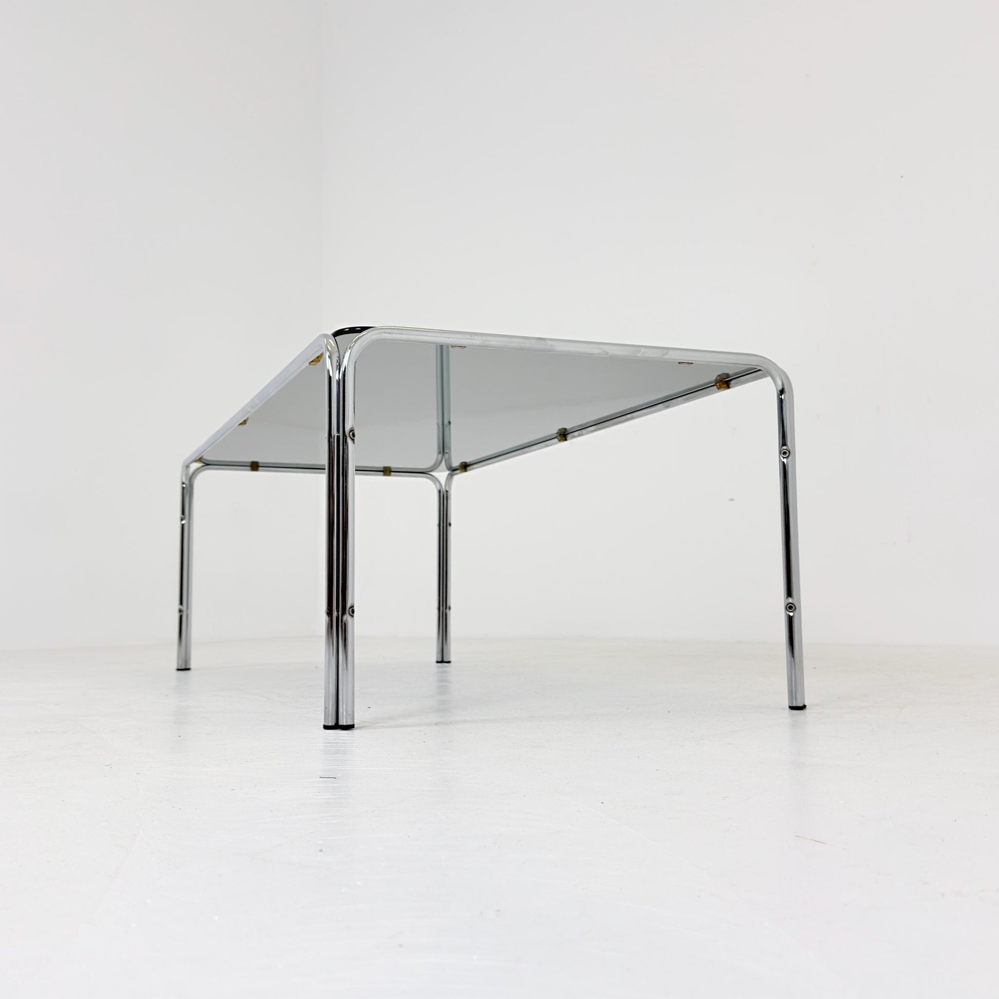 Extra Large mid Century Bauhaus Coffee Table, Huwa-Spiegel Parsol, West Germany 1970s