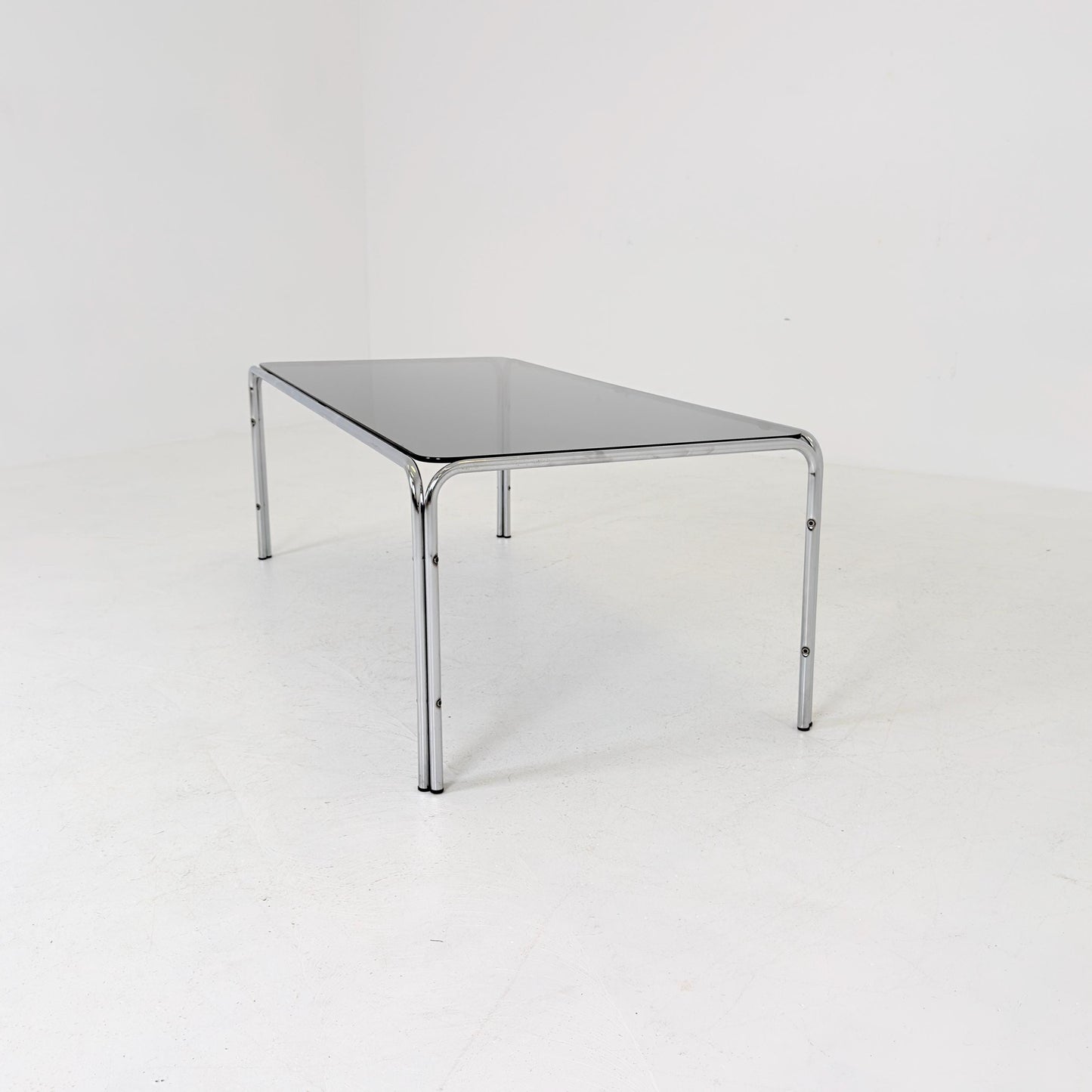 Extra Large mid Century Bauhaus Coffee Table, Huwa-Spiegel Parsol, West Germany 1970s