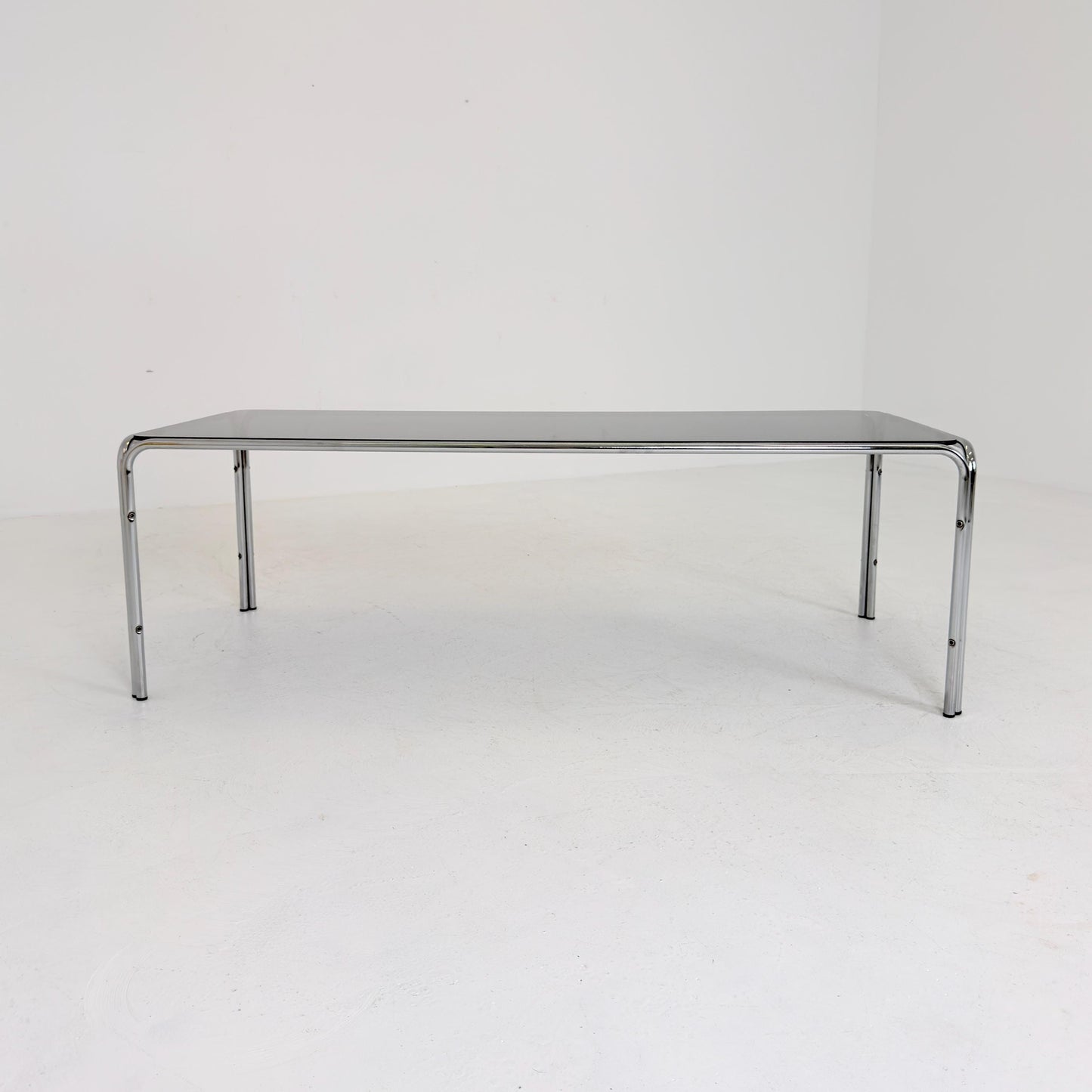Extra Large mid Century Bauhaus Coffee Table, Huwa-Spiegel Parsol, West Germany 1970s