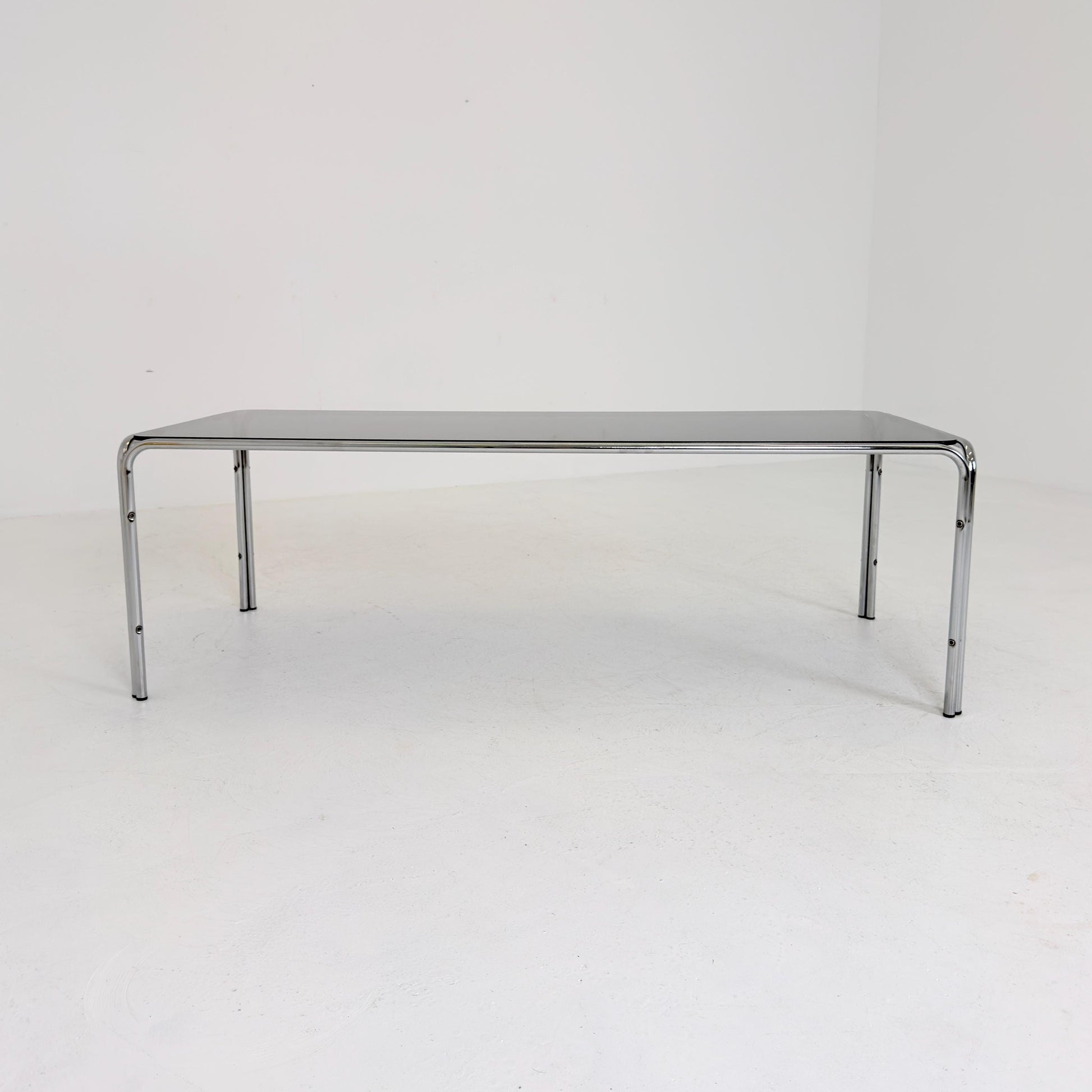 Extra Large mid Century Bauhaus Coffee Table, Huwa-Spiegel Parsol, West Germany 1970s