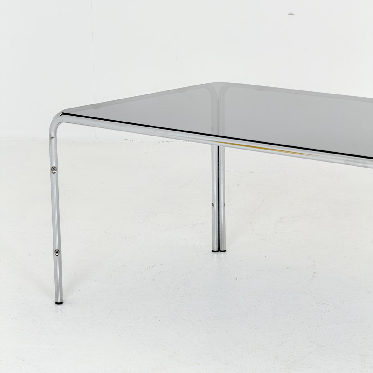 Extra Large mid Century Bauhaus Coffee Table, Huwa-Spiegel Parsol, West Germany 1970s