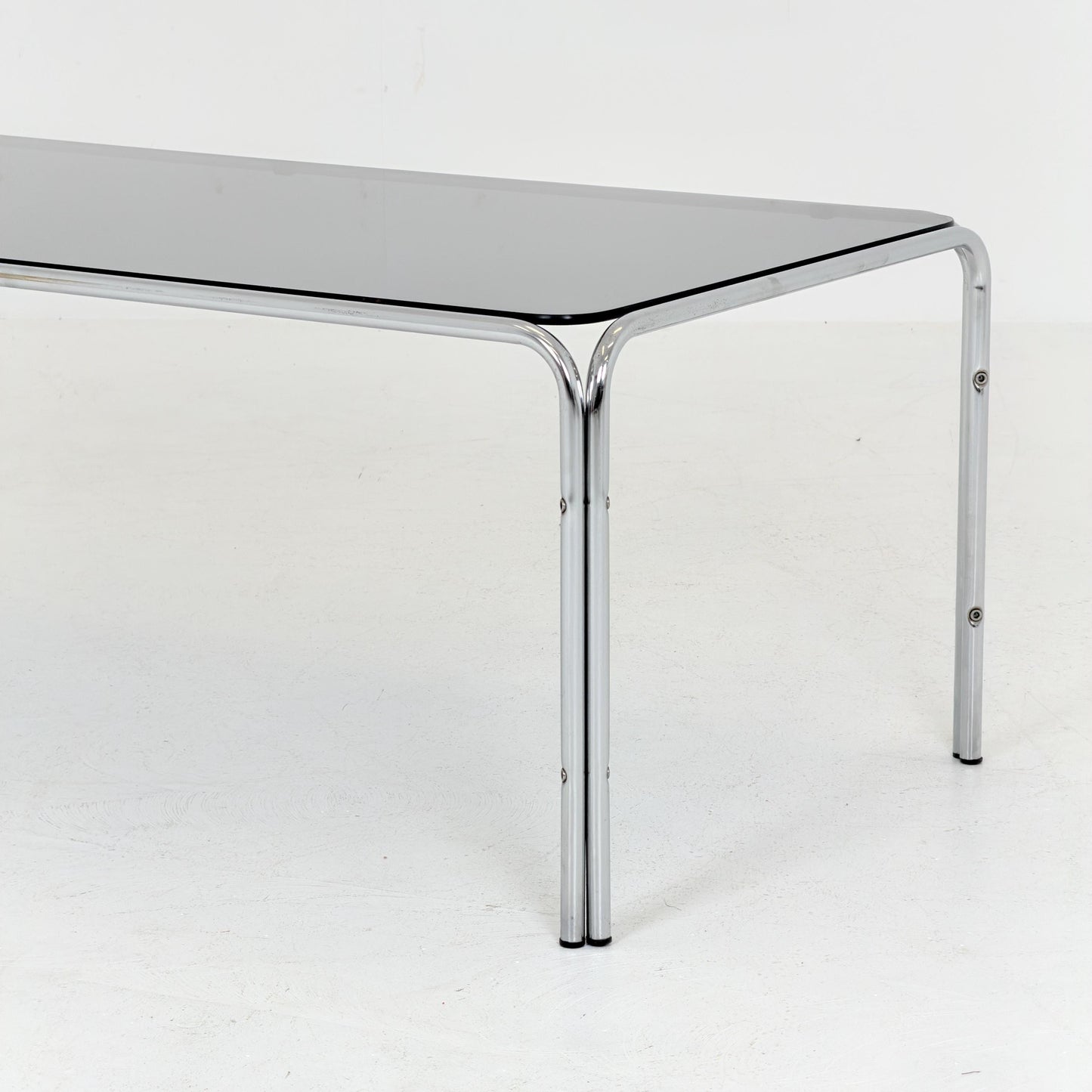 Extra Large mid Century Bauhaus Coffee Table, Huwa-Spiegel Parsol, West Germany 1970s
