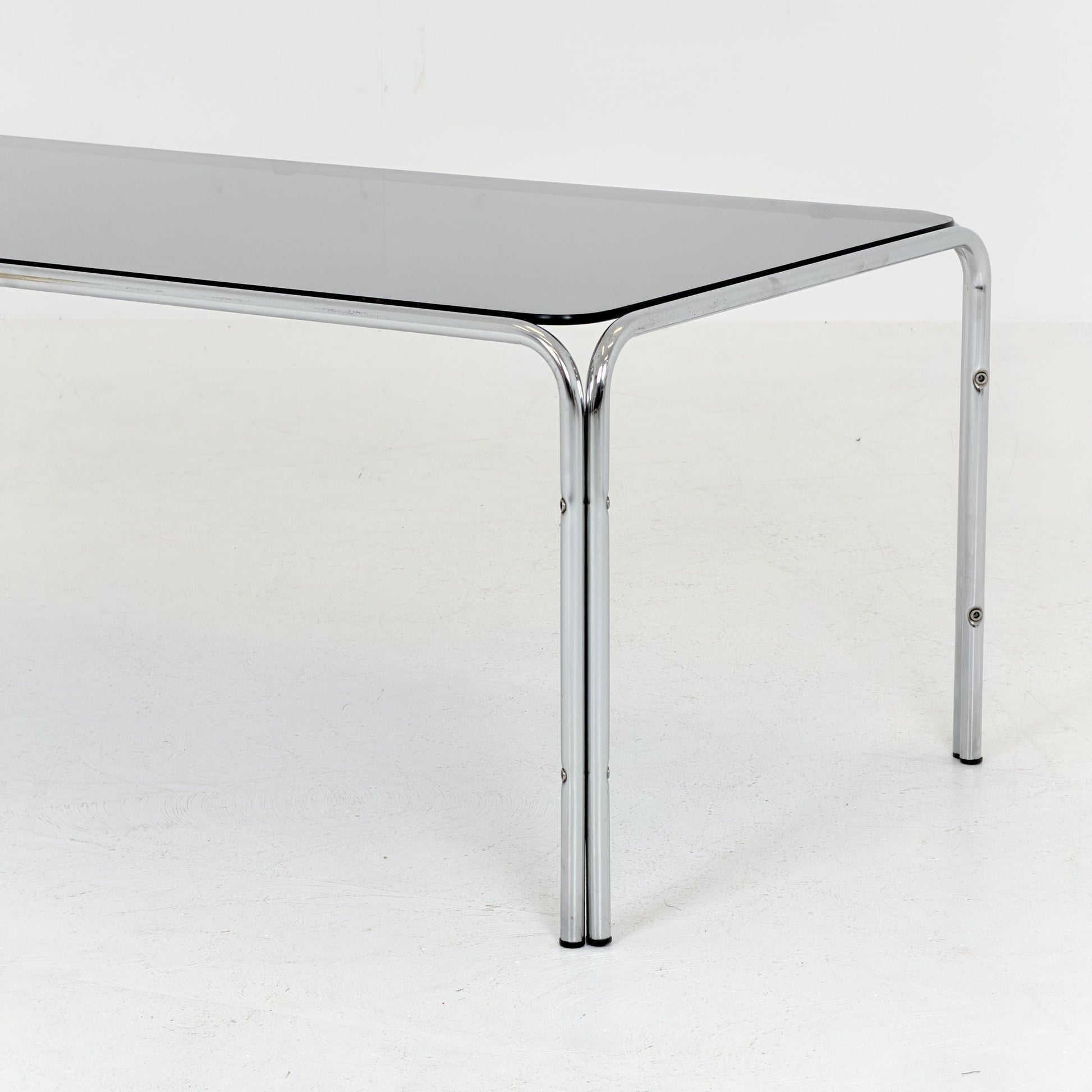 Extra Large mid Century Bauhaus Coffee Table, Huwa-Spiegel Parsol, West Germany 1970s