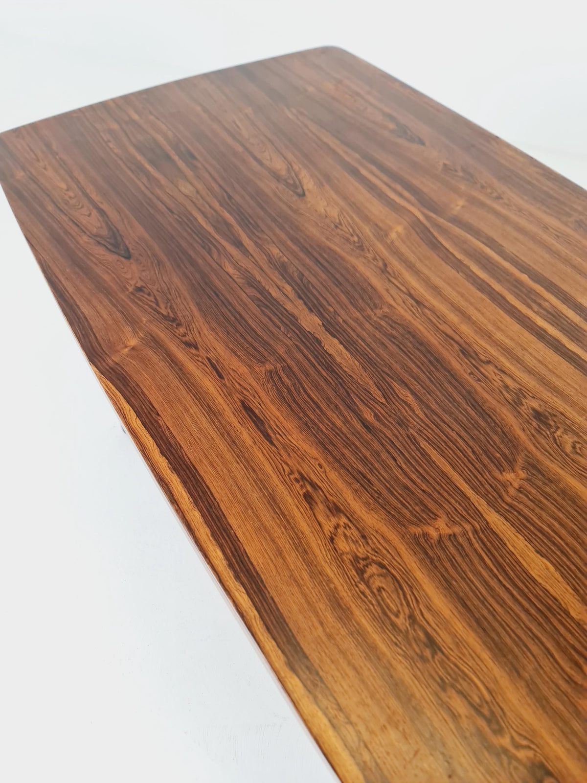 Danish Henning Kjaernulf Rosewood table with two extension leaves, Denmark 1960s