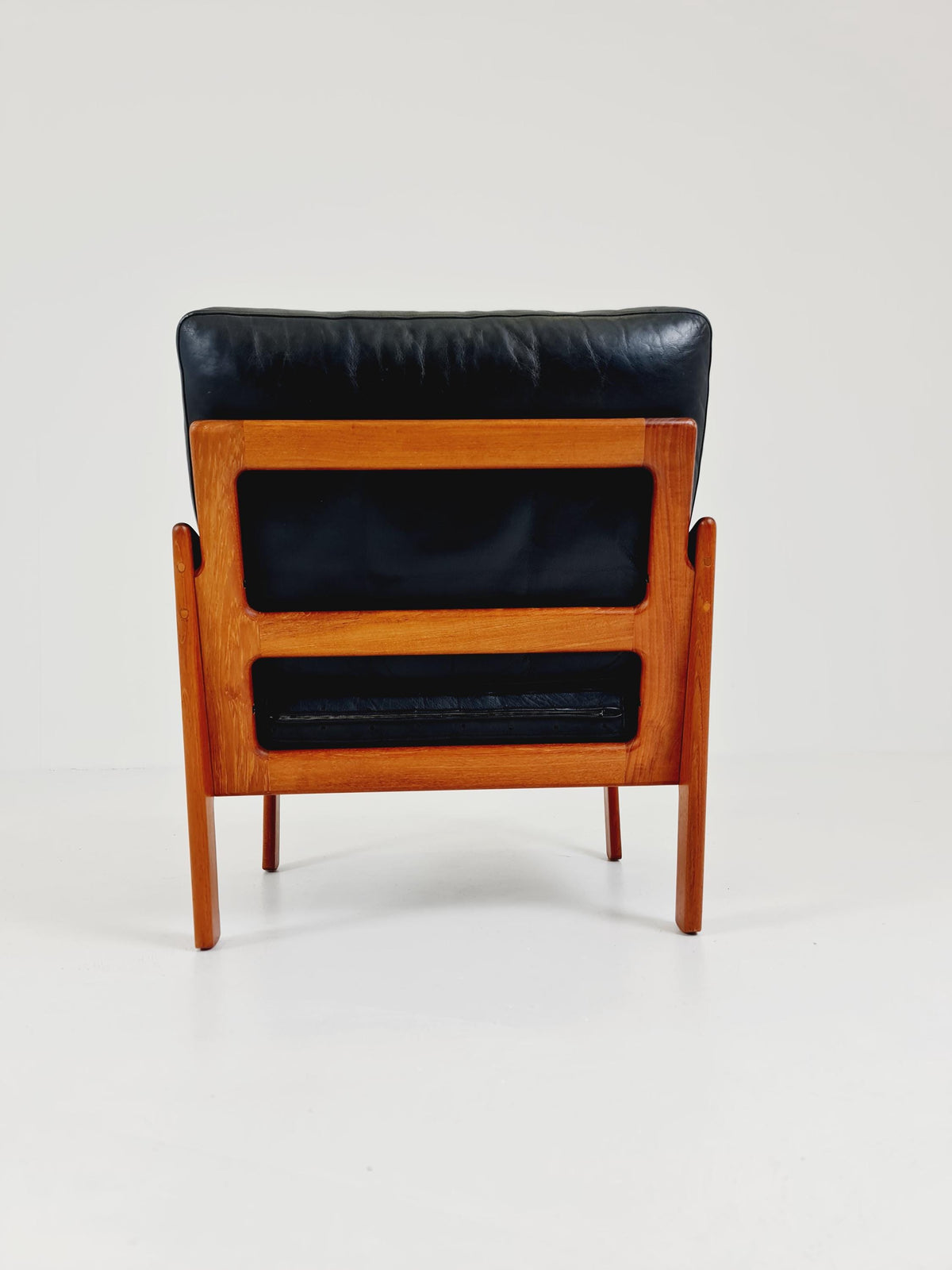 Mid century Set of Sofa and Lounge chair by Illum Wikkeslo Eilersen in solid teak, 1960s,