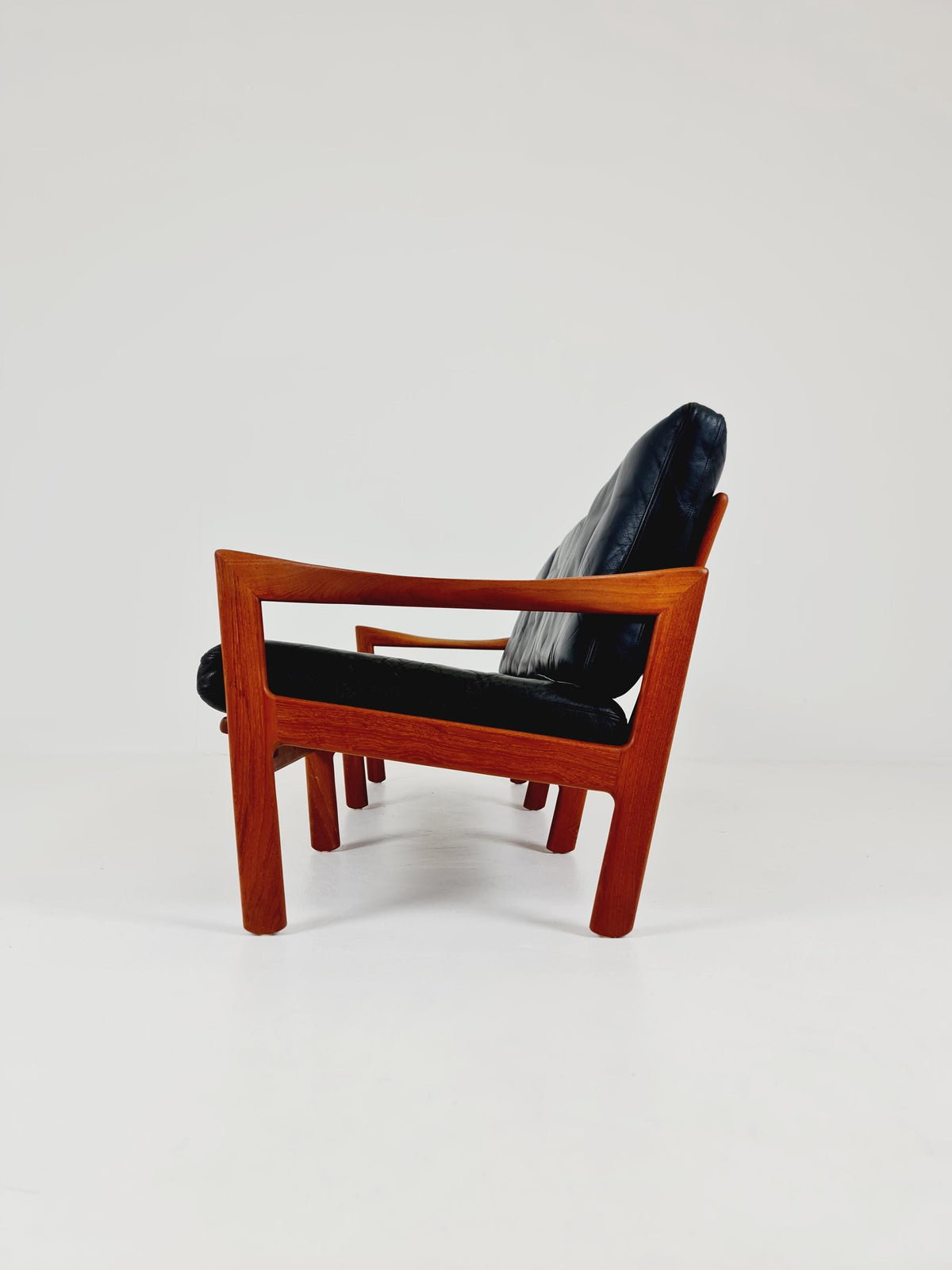 Mid century Sofa by Illum Wikkeslo Eilersen in solid teak, 1960s,