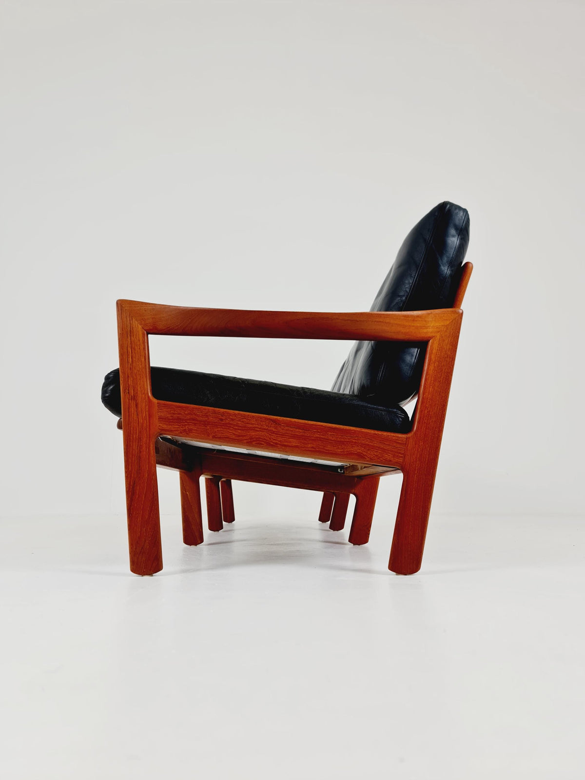 Mid century Sofa by Illum Wikkeslo Eilersen in solid teak, 1960s,