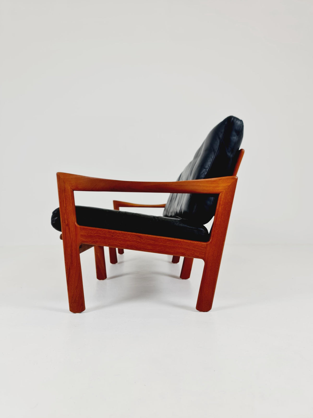 Mid century Sofa by Illum Wikkeslo Eilersen in solid teak, 1960s,