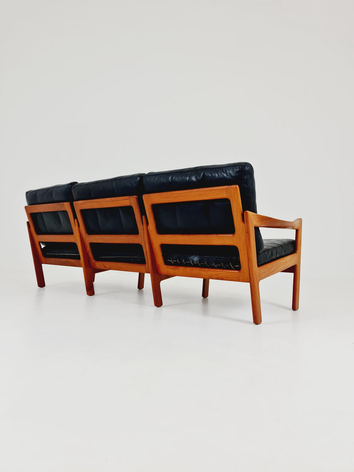 Mid century Sofa by Illum Wikkeslo Eilersen in solid teak, 1960s,