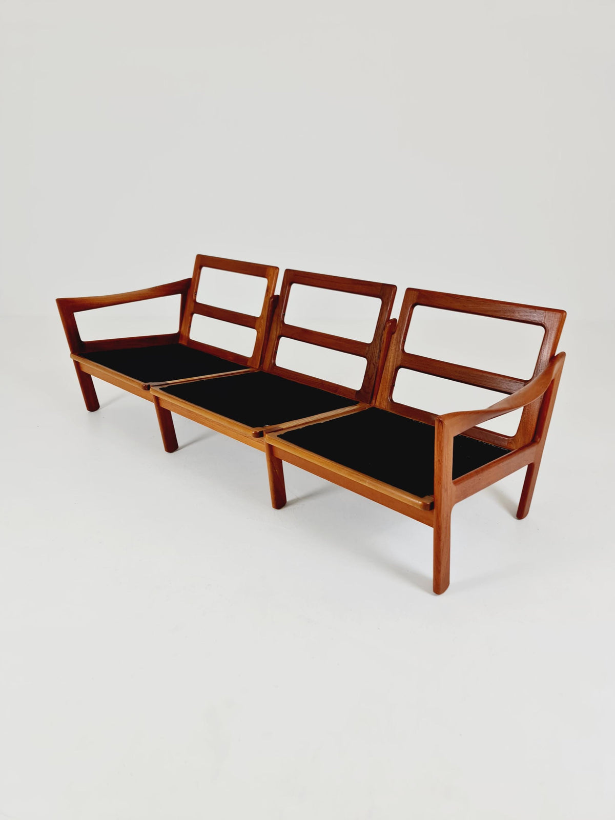 Mid century Sofa by Illum Wikkeslo Eilersen in solid teak, 1960s,