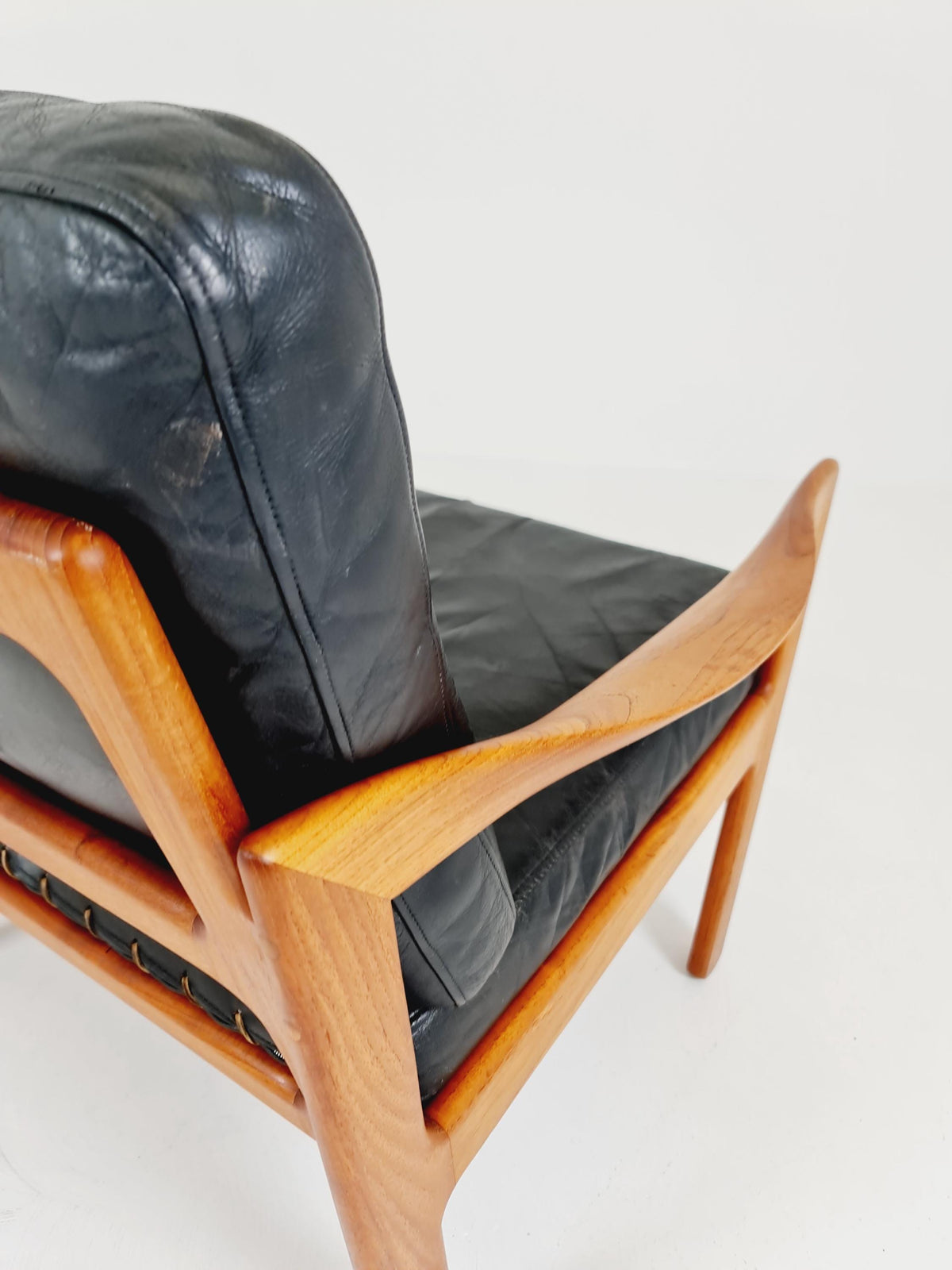 Mid century Sofa by Illum Wikkeslo Eilersen in solid teak, 1960s,
