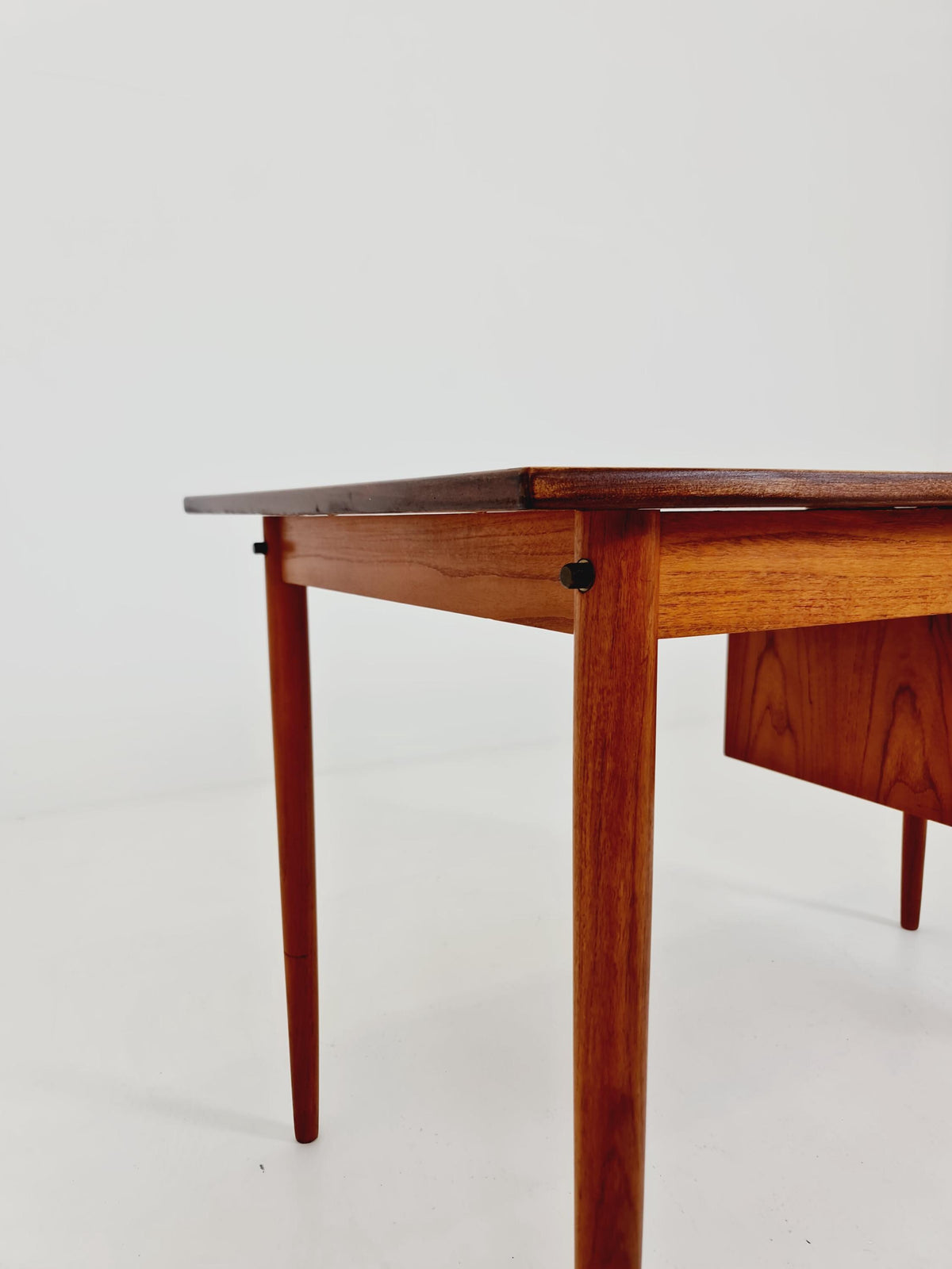 Mid century Danish leaf Drop teak desk By Arne Vodder For H.Sigh & Son , 1960s