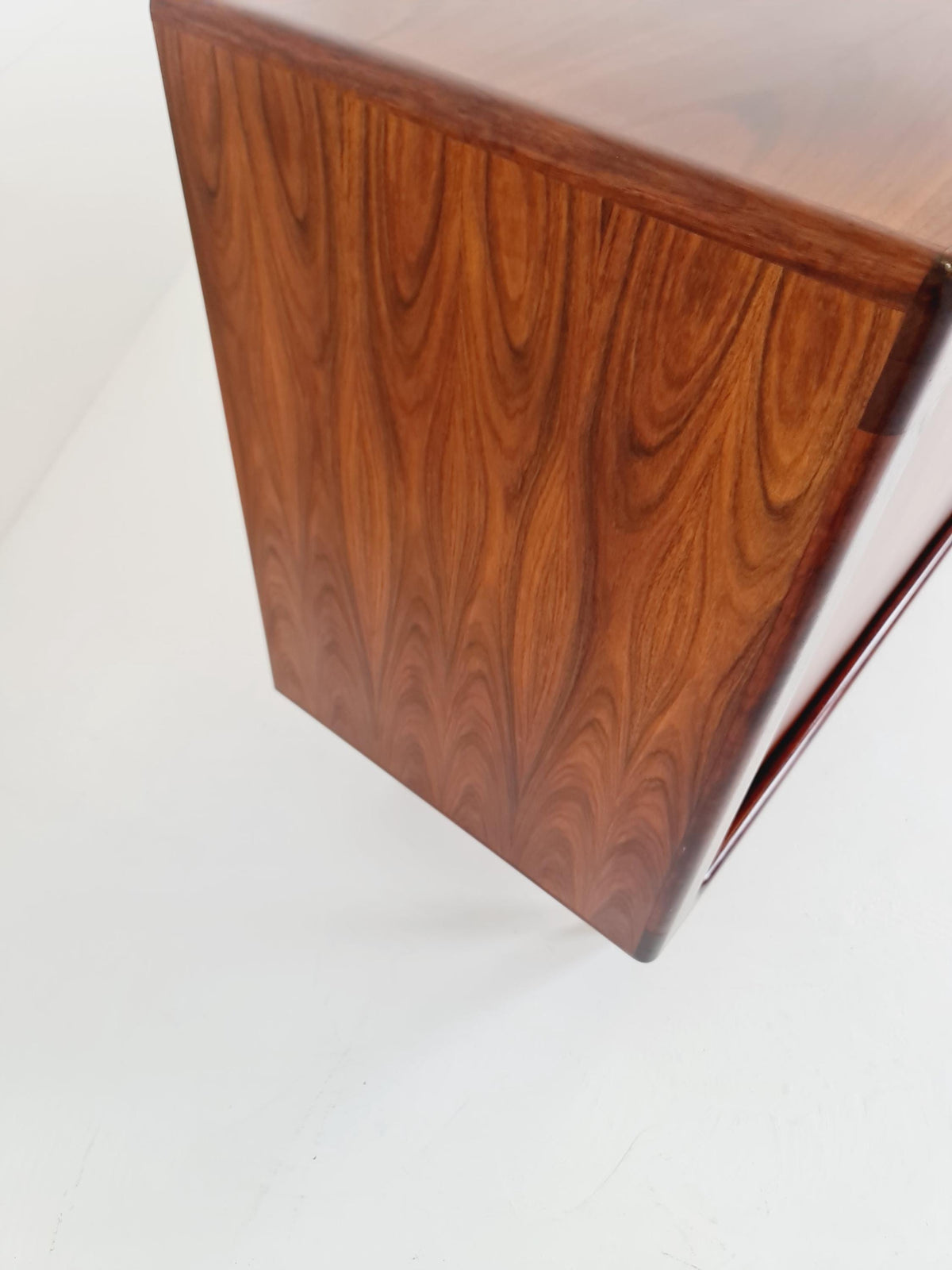MidCentury Danish Rosewood Tambour Doors Sideboard by Dyrlund ,1960s