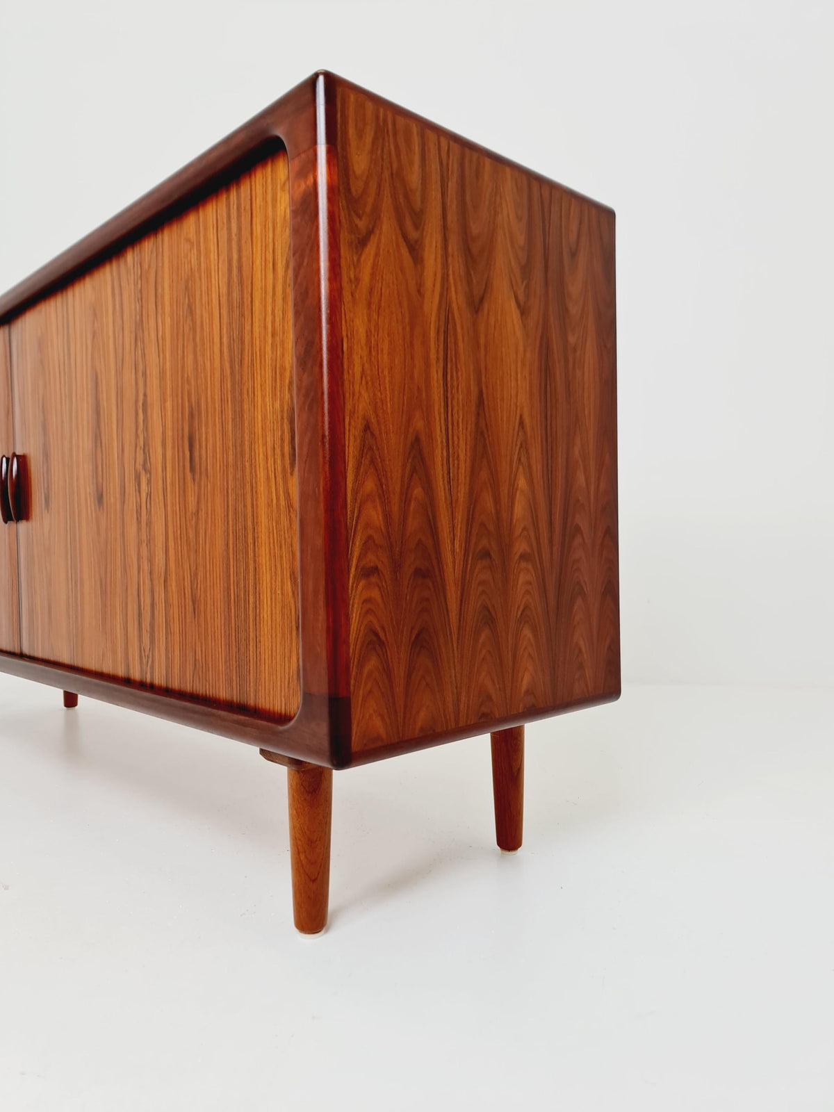 MidCentury Danish Rosewood Tambour Doors Sideboard by Dyrlund ,1960s