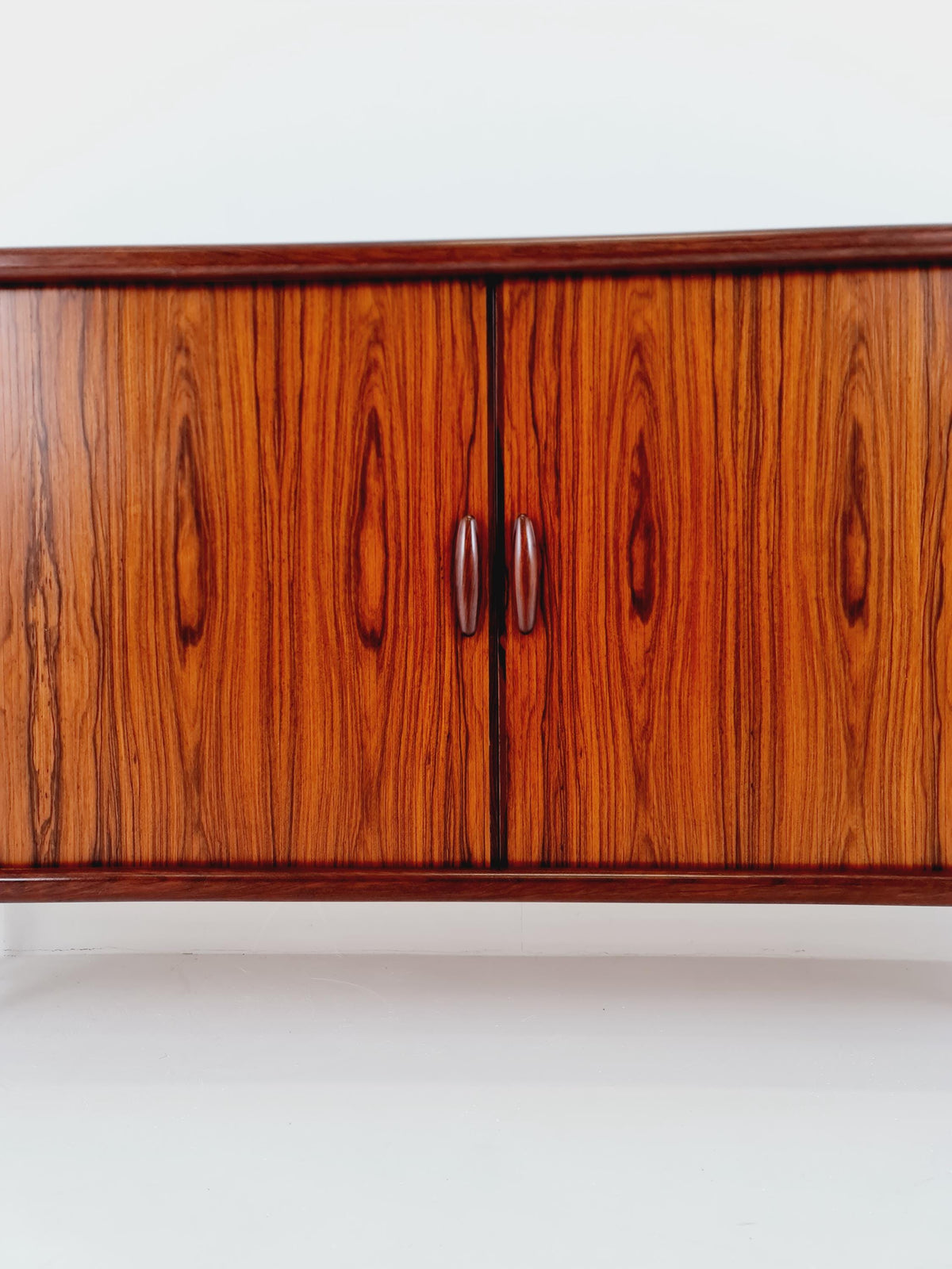 MidCentury Danish Rosewood Tambour Doors Sideboard by Dyrlund ,1960s