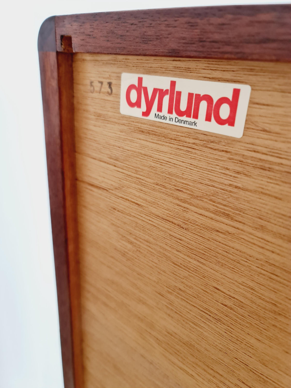 MidCentury Danish Rosewood Tambour Doors Sideboard by Dyrlund ,1960s