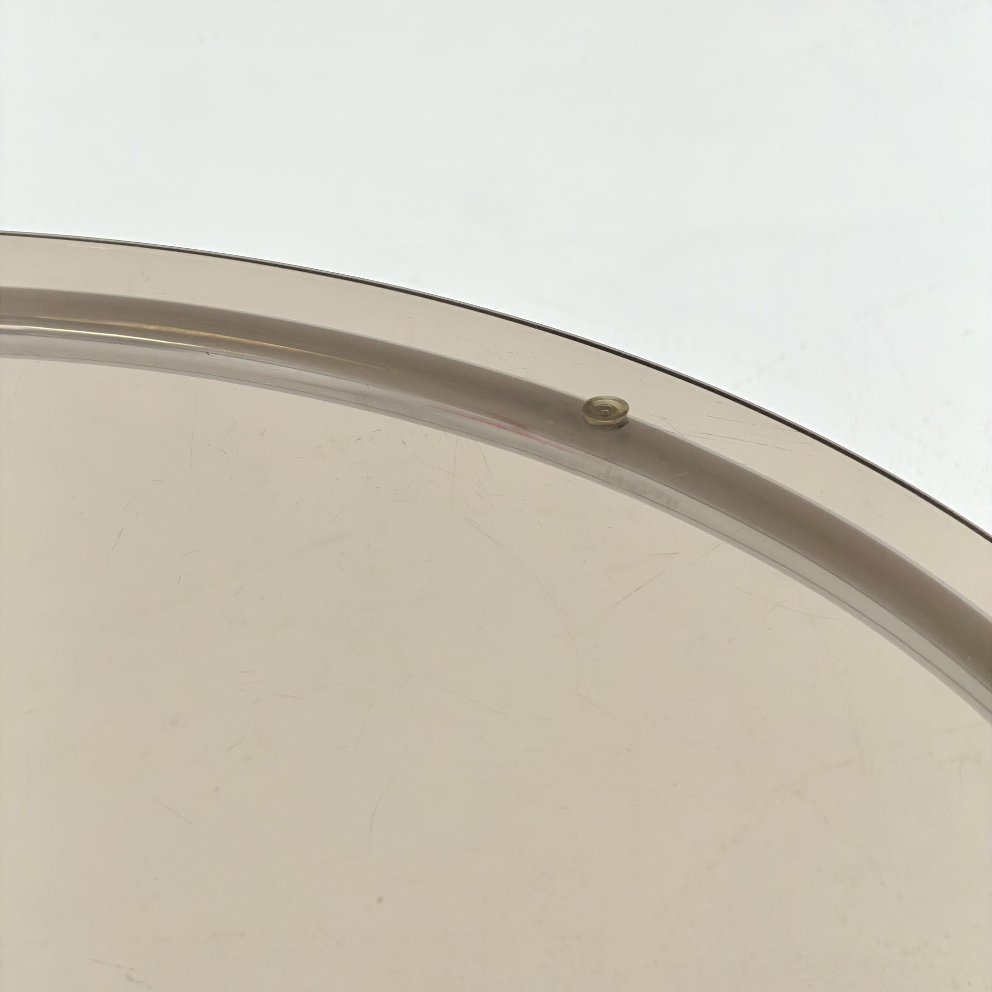 Mid-Century Italian Round Coffee Table by Gastone Rinaldi, 1970s