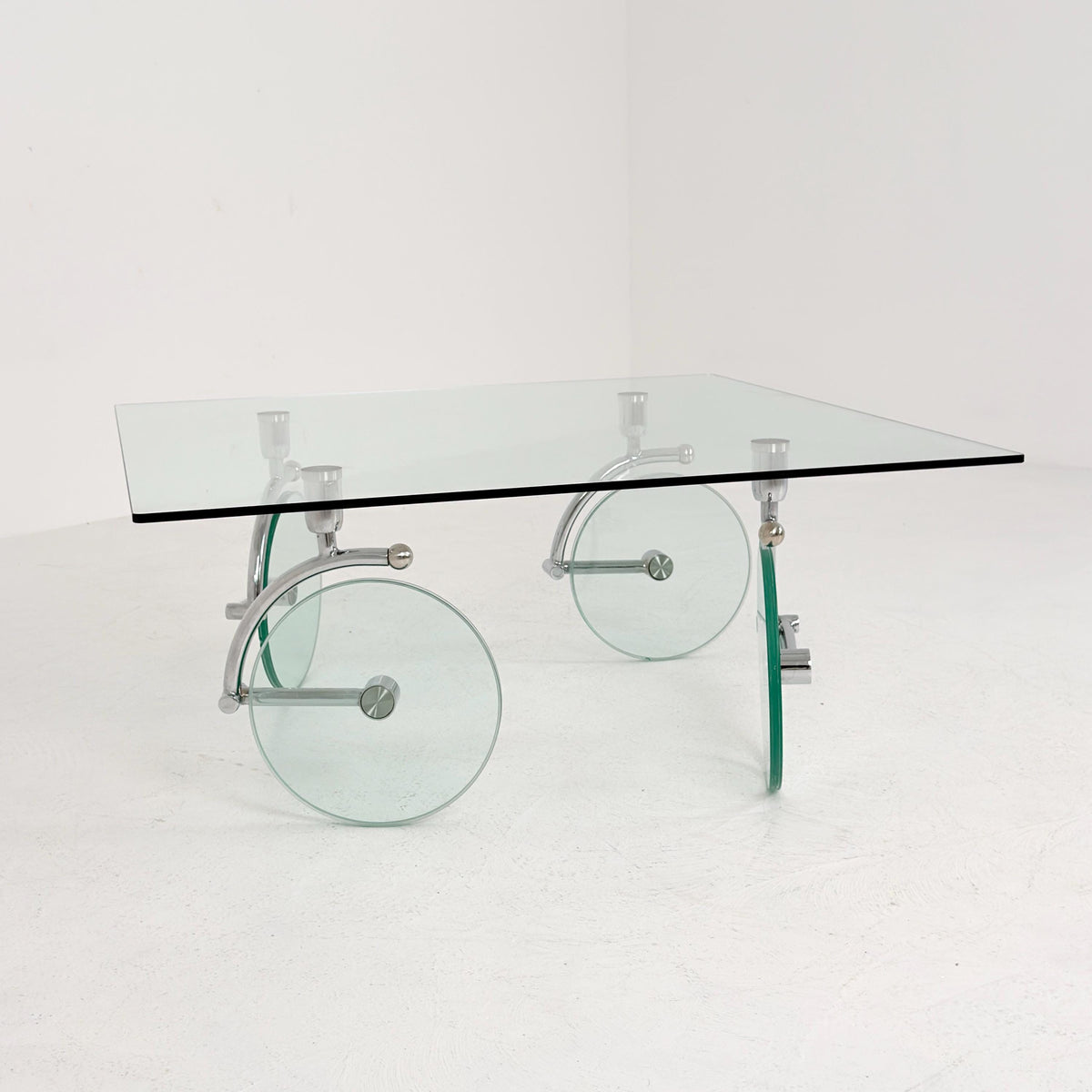 Mid-Century Gae Aulenti Coffee Table for Fontana Arte, Italy 1970s
