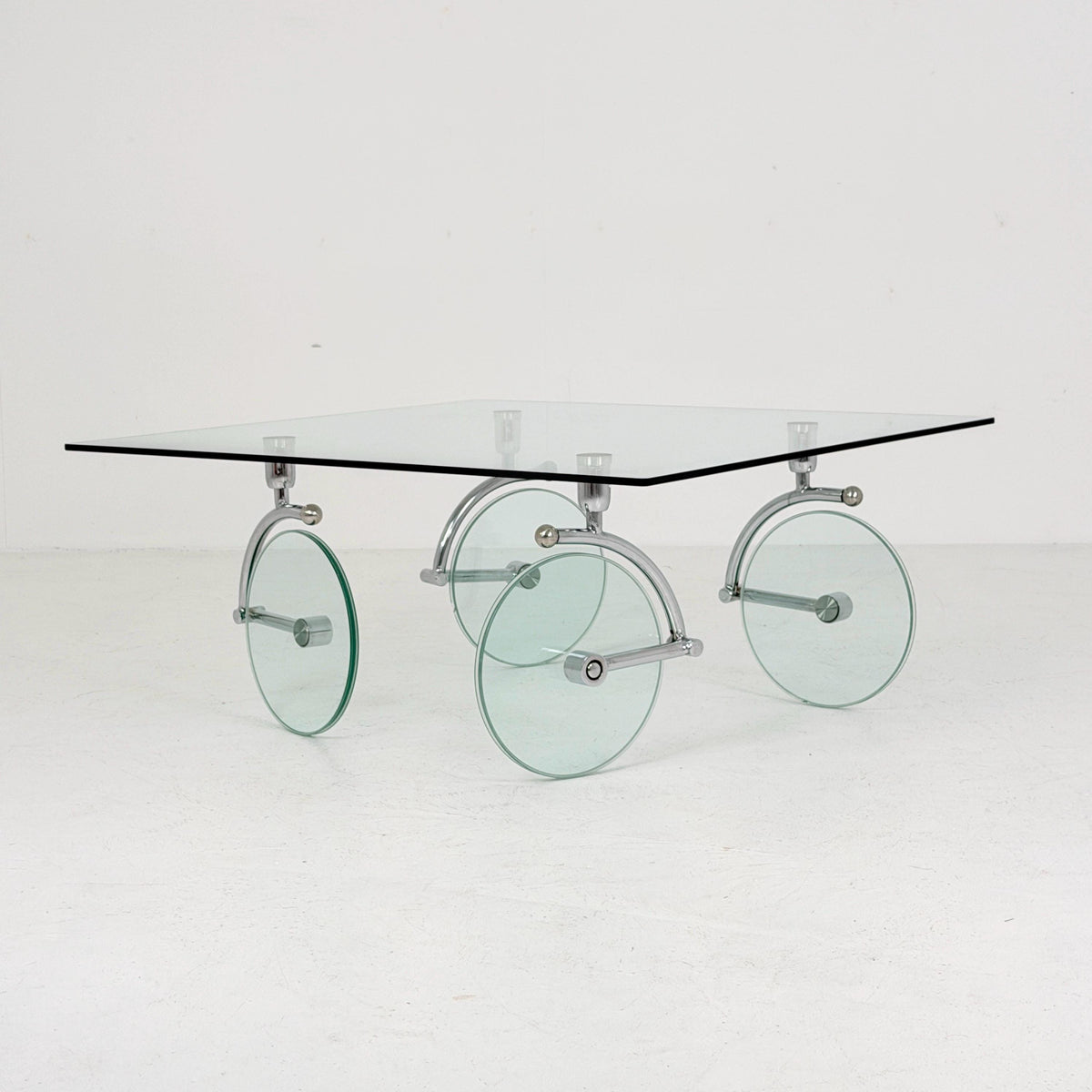 Mid-Century Gae Aulenti Coffee Table for Fontana Arte, Italy 1970s