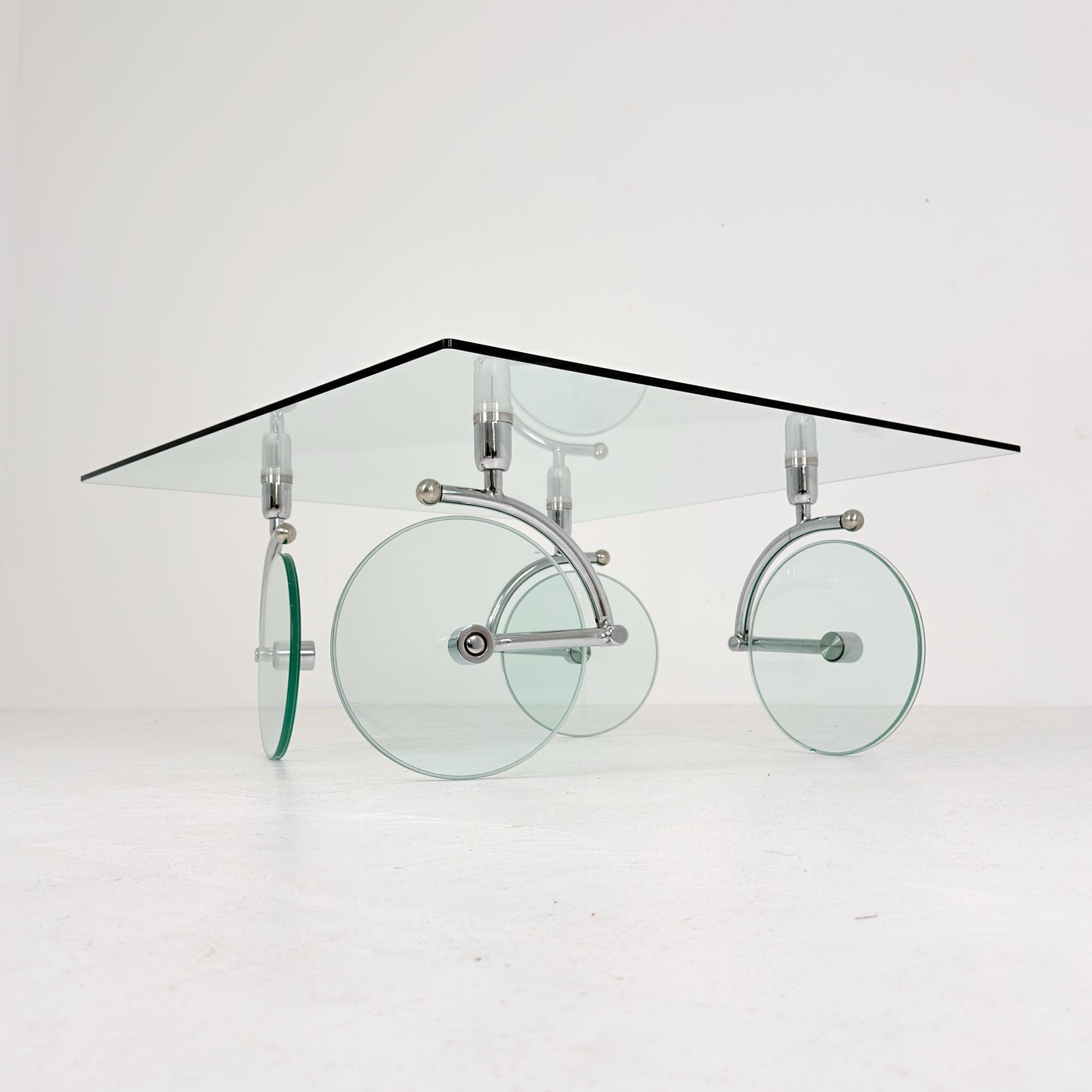 Mid-Century Gae Aulenti Coffee Table for Fontana Arte, Italy 1970s