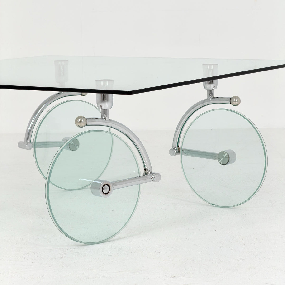 Mid-Century Gae Aulenti Coffee Table for Fontana Arte, Italy 1970s