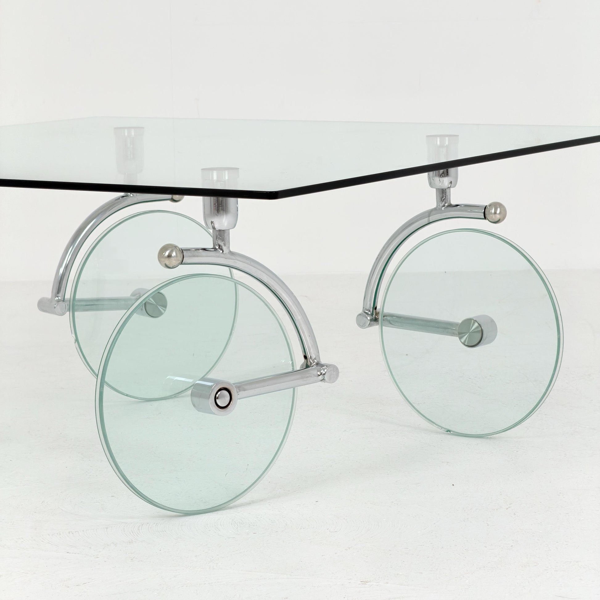 Mid-Century Gae Aulenti Coffee Table for Fontana Arte, Italy 1970s