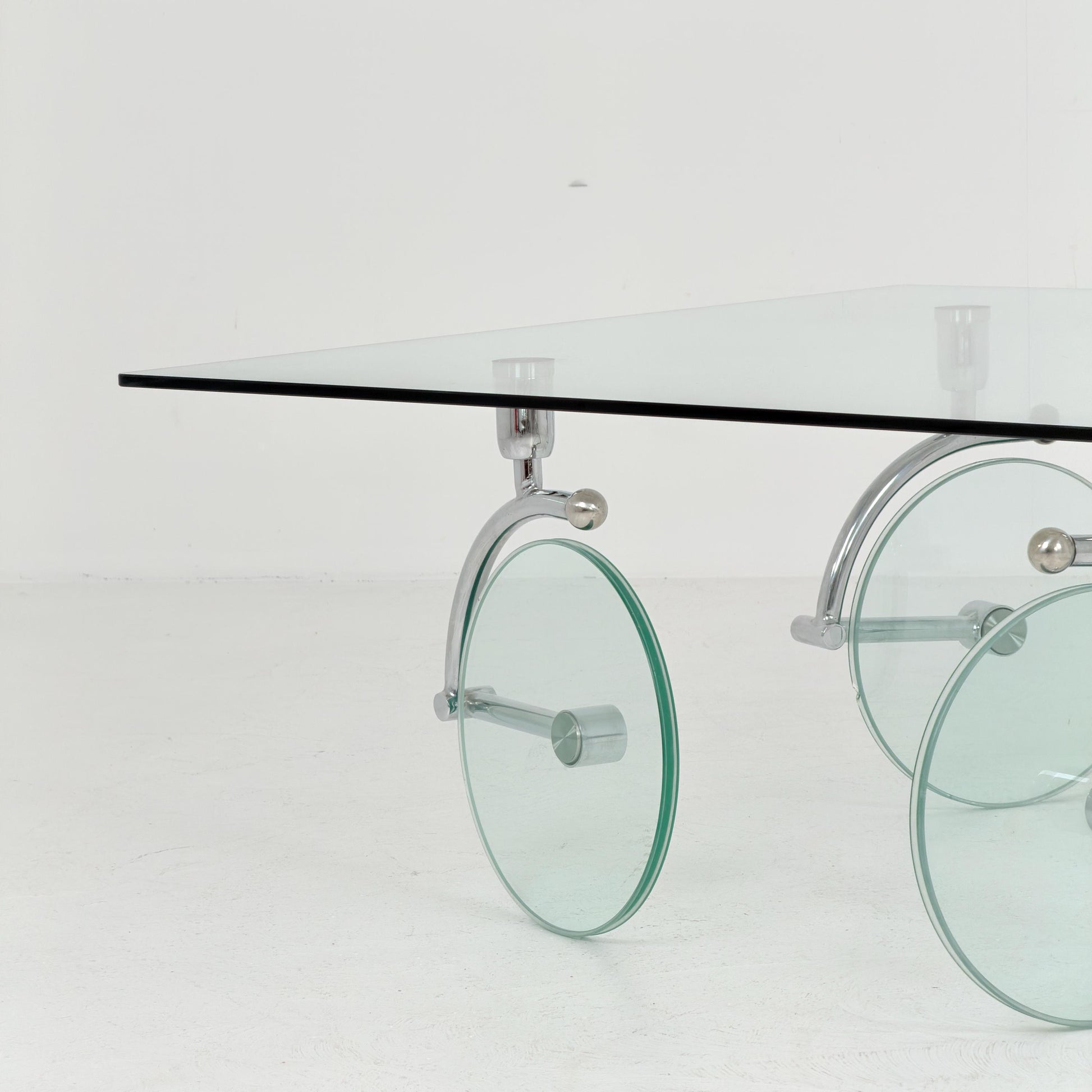 Mid-Century Gae Aulenti Coffee Table for Fontana Arte, Italy 1970s