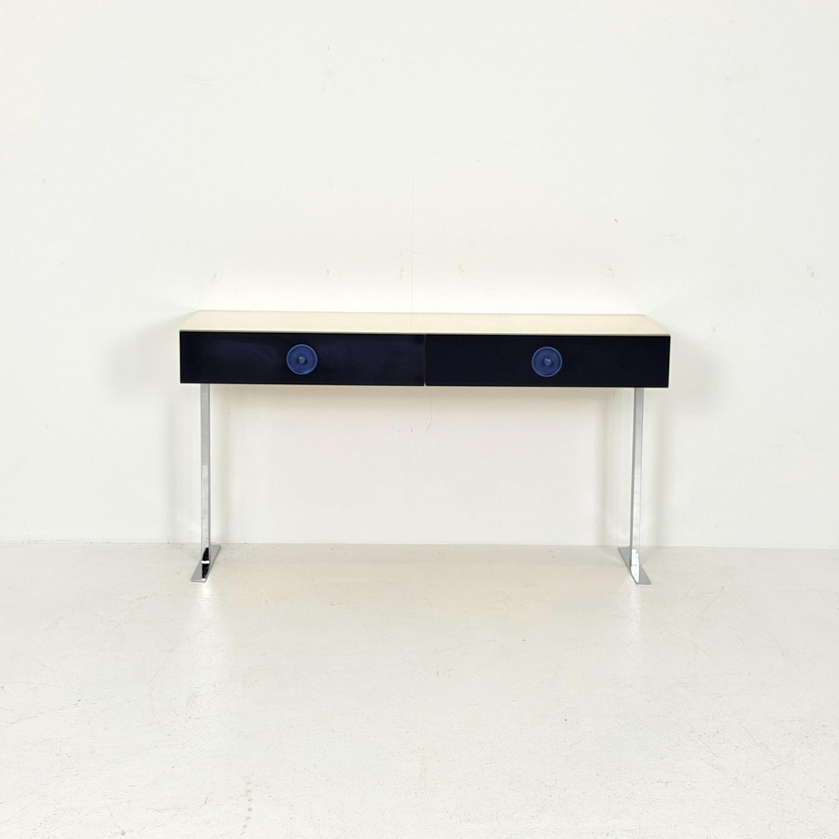 Mid Century Space Age Console Table Desk by Elco Germany 1970s